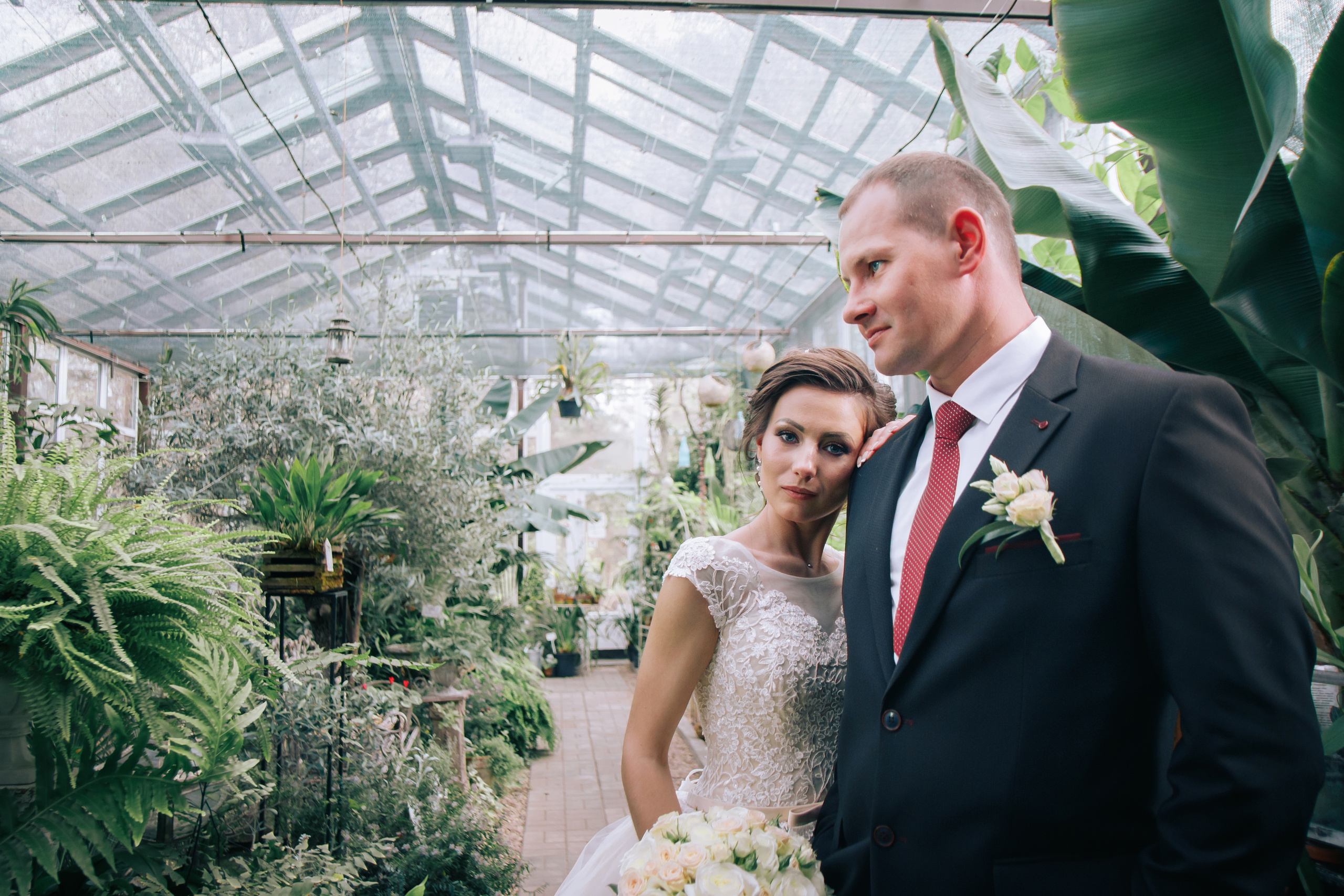 Свадебная фотосессия в ботаническом саду. Светлана Иванова - профессиональный фотограф