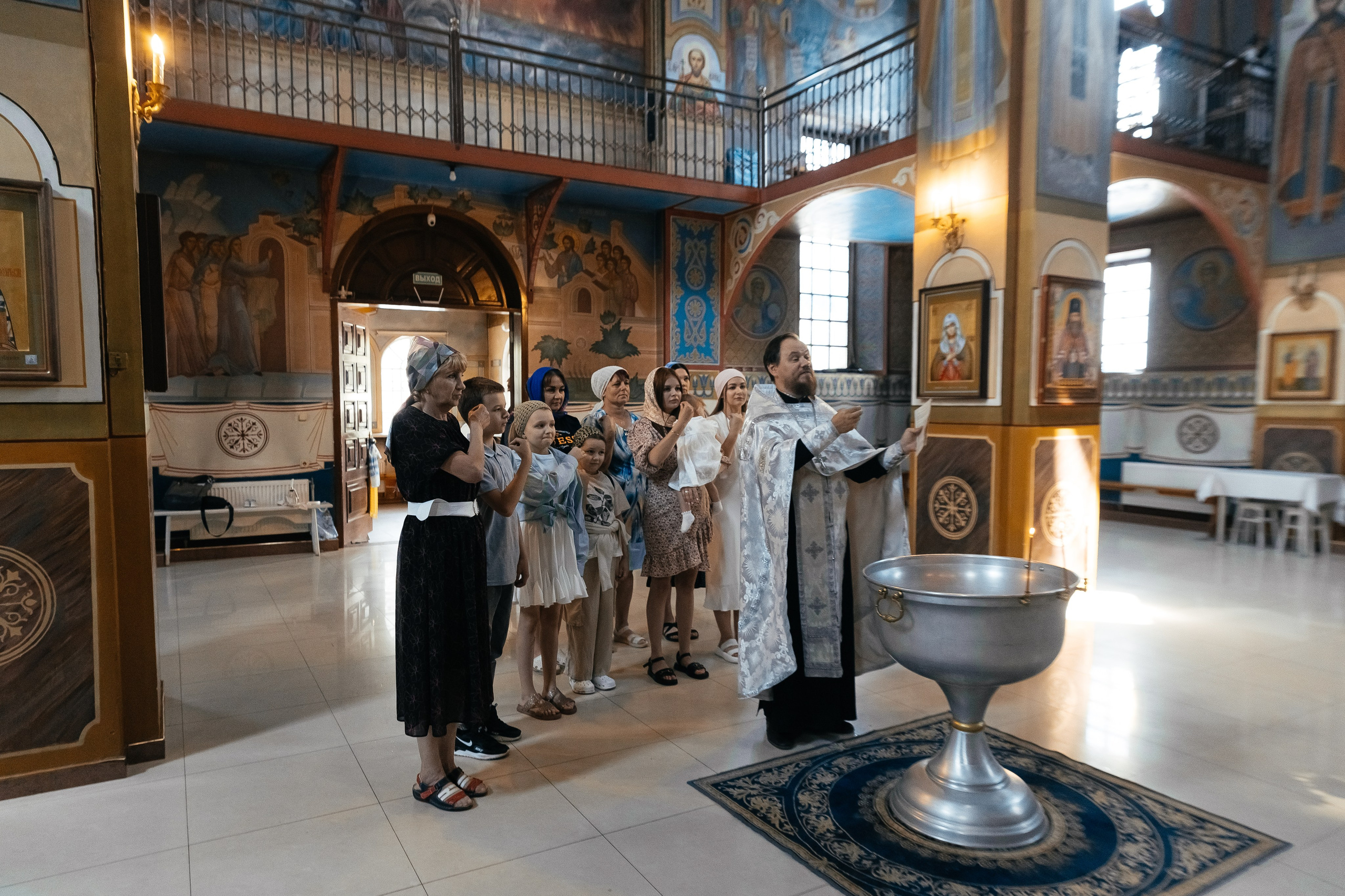 Крестины Миланы. Главная