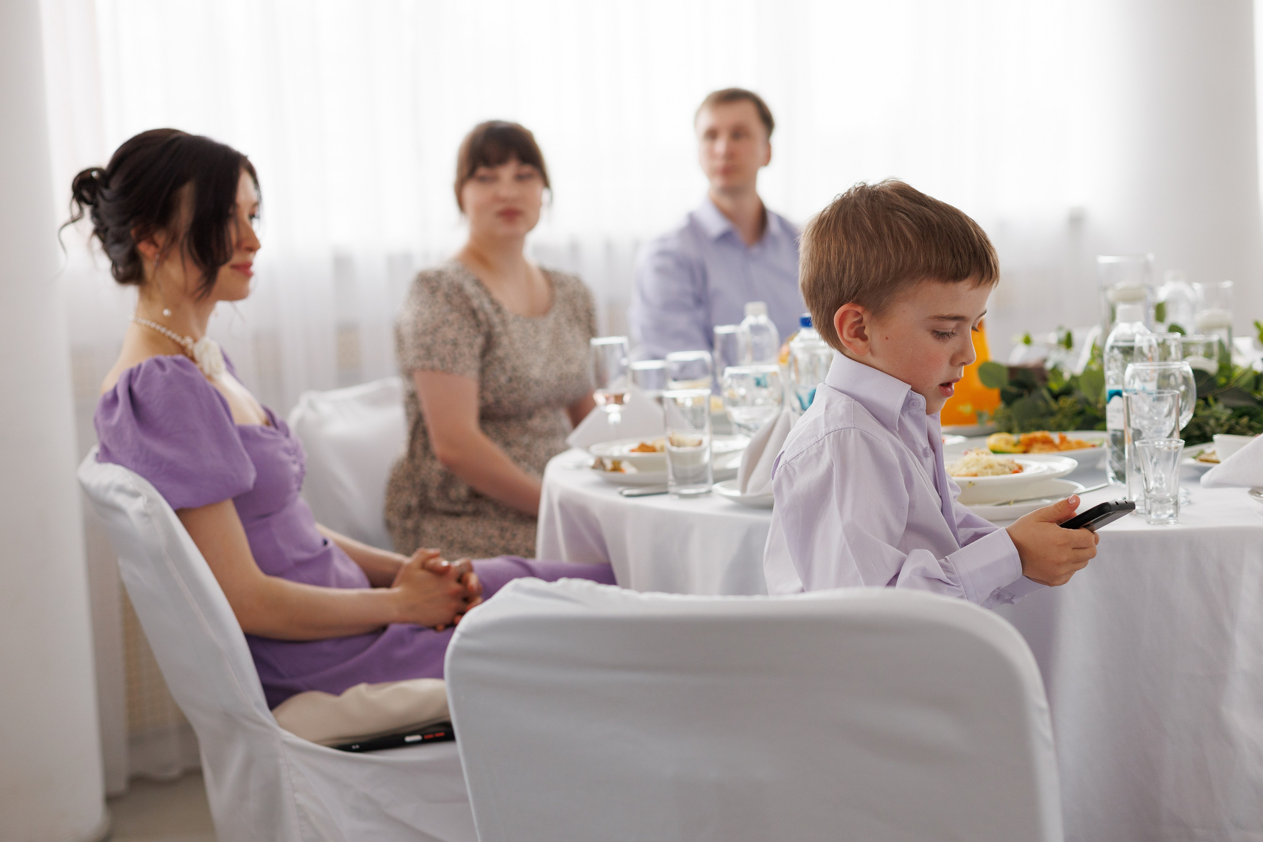 Свадебный банкет. Фотограф Михаил Чирков