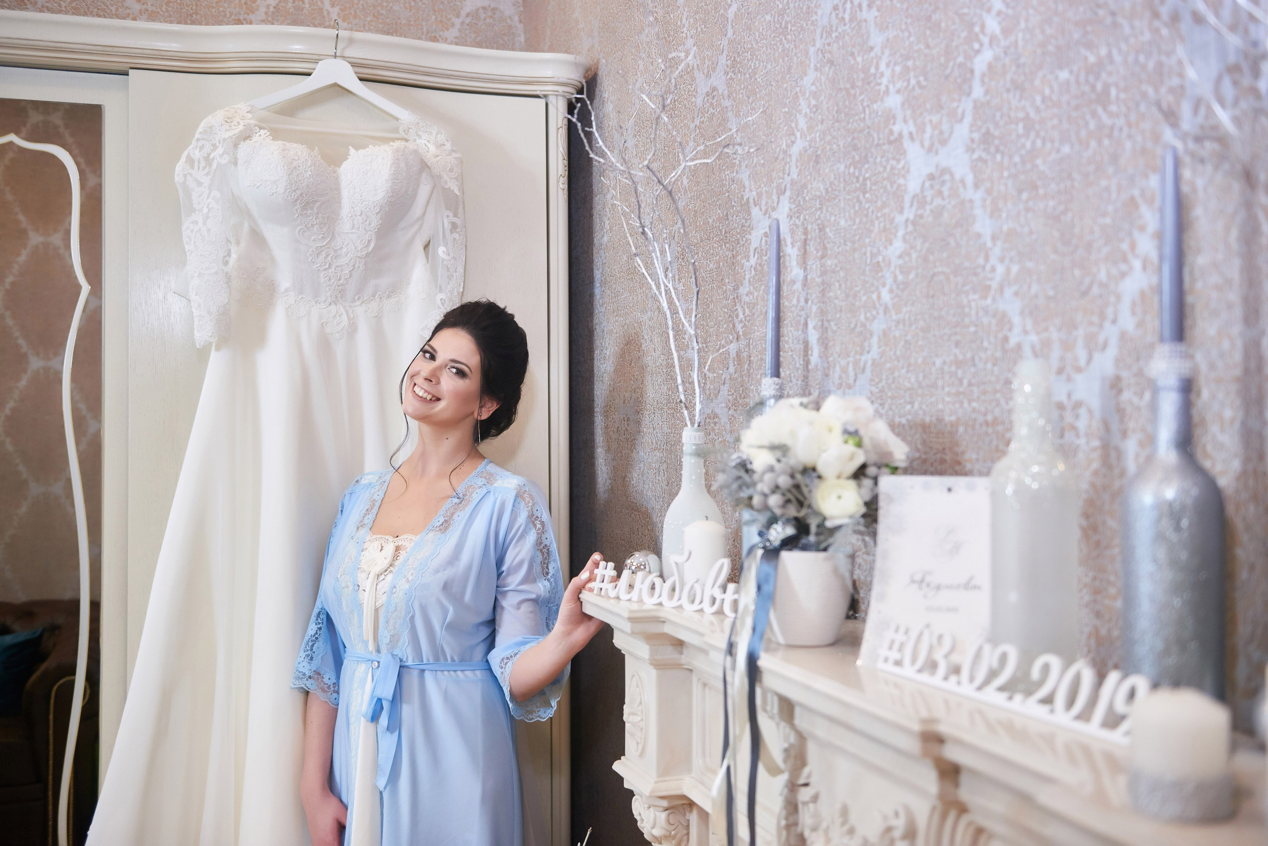 Наталия и Дмитрий (фотосессия в студии). Портретный, семейный и свадебный фотограф в Санкт-Петербурге и в Пушкине Ширяев Денис