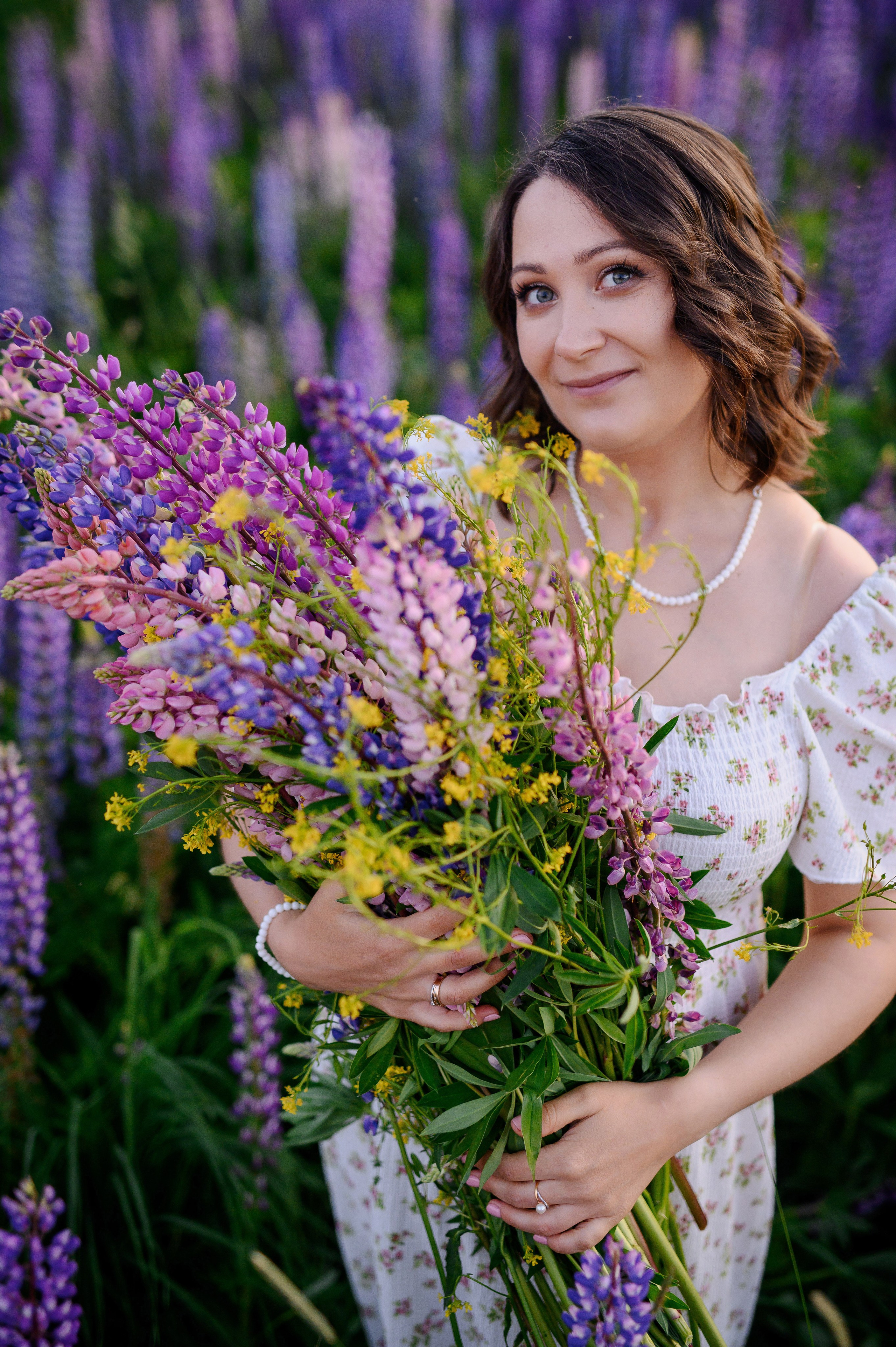 Люпиновое счастье. Портретный, семейный и свадебный фотограф в Санкт-Петербурге и в Пушкине Ширяев Денис