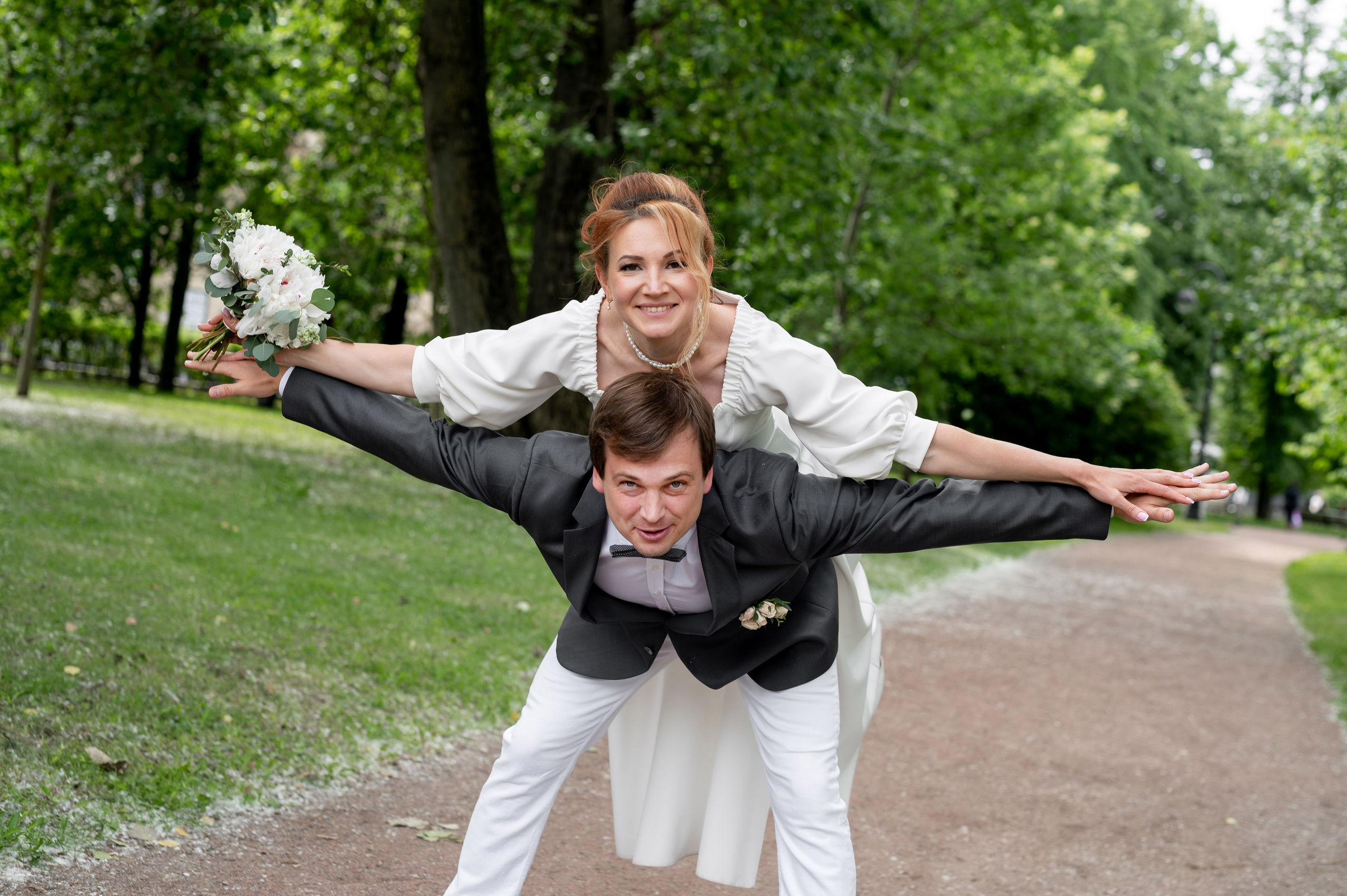 Юля и Даниил (свадебная фотосессия в Парке Победы и у Инженерного замка). Портретный, семейный и свадебный фотограф в Санкт-Петербурге и в Пушкине Ширяев Денис
