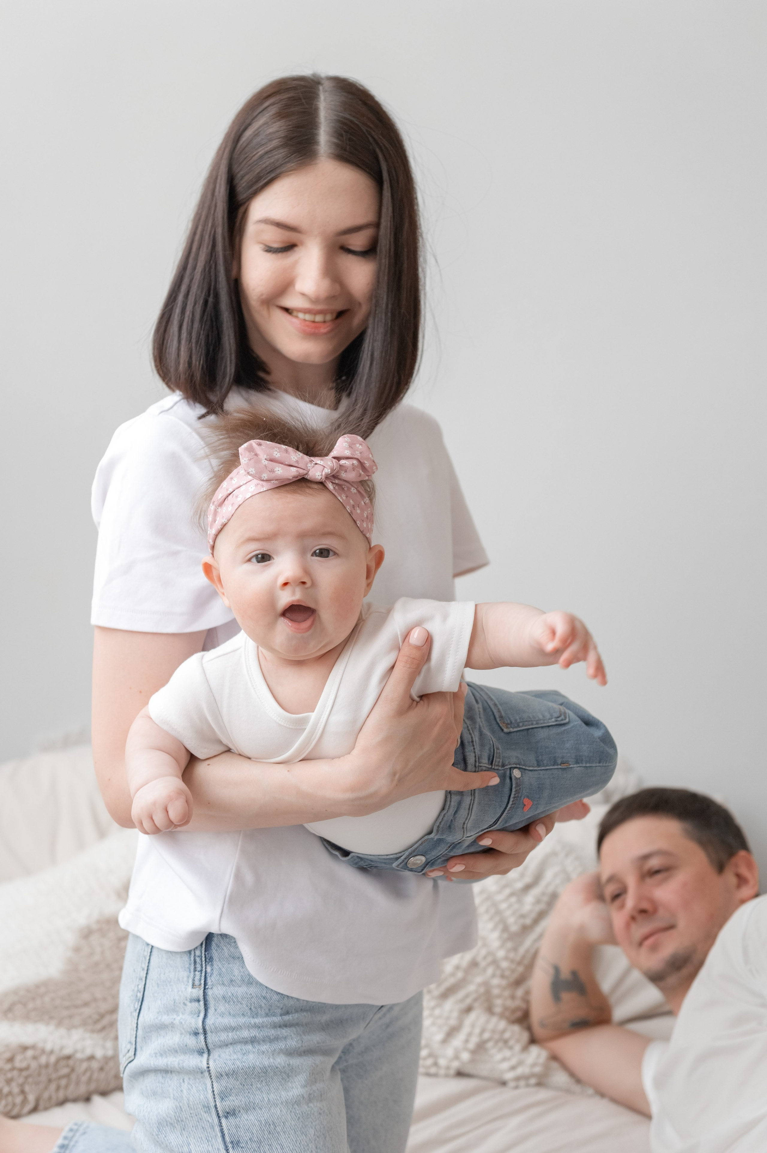 Яна Фарид и Аделина. Семейный и женский фотограф, контент фотосессия в Екатеринбурге