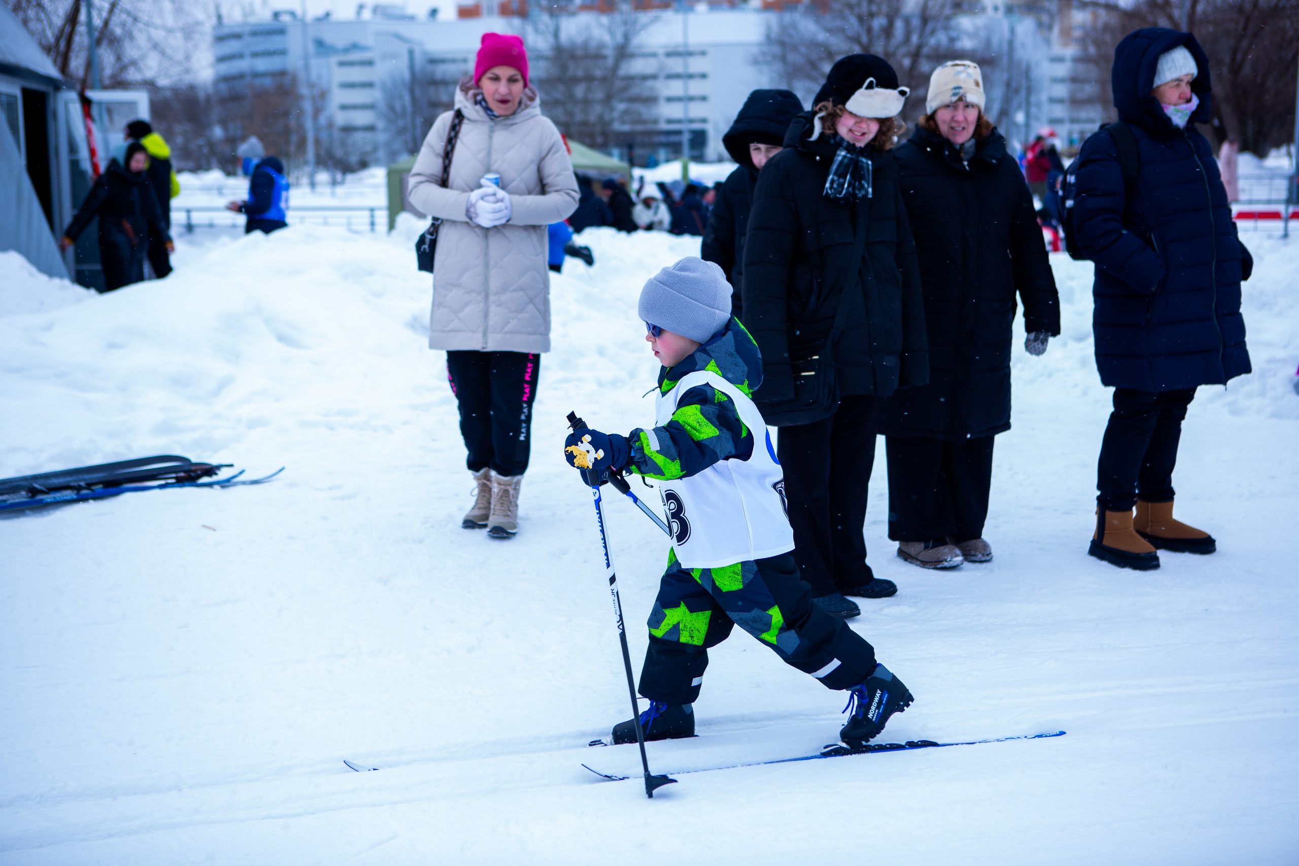 Лыжные гонки «Объединенные спортом». Репортажный, семейный, свадебный, портретный фотограф