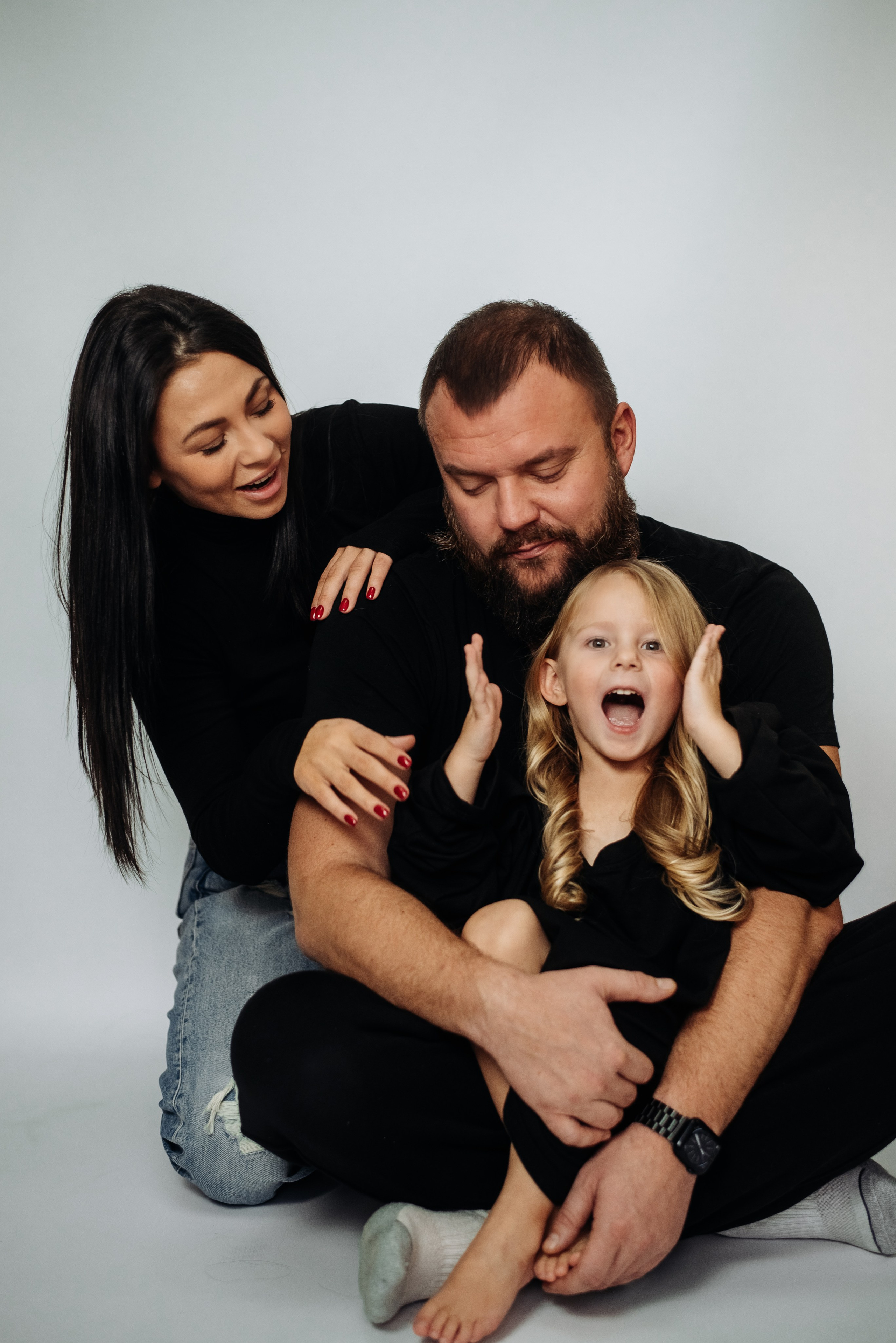 Домашняя съемка у стилиста