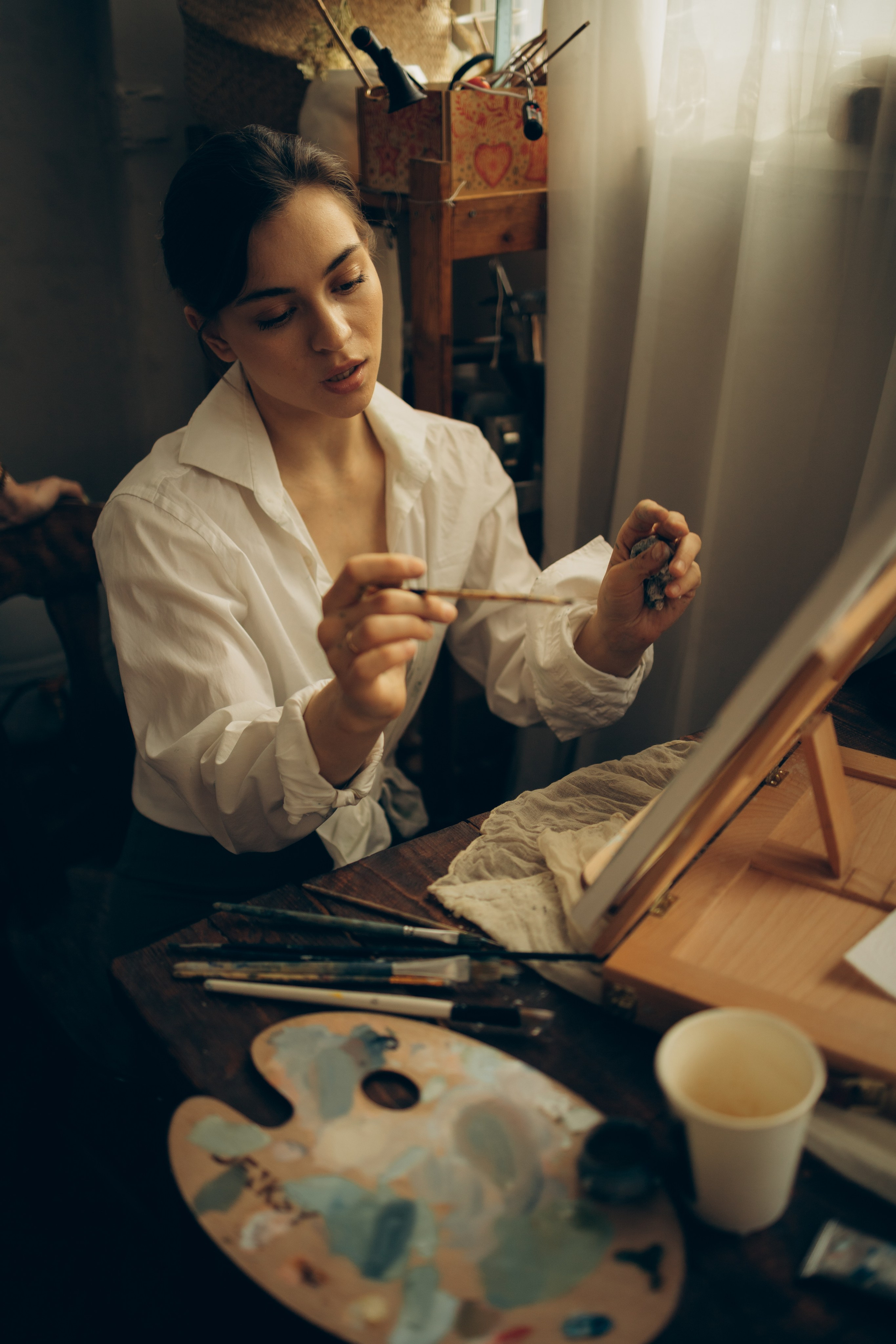 Мастерская художника. Женский фотограф Истра