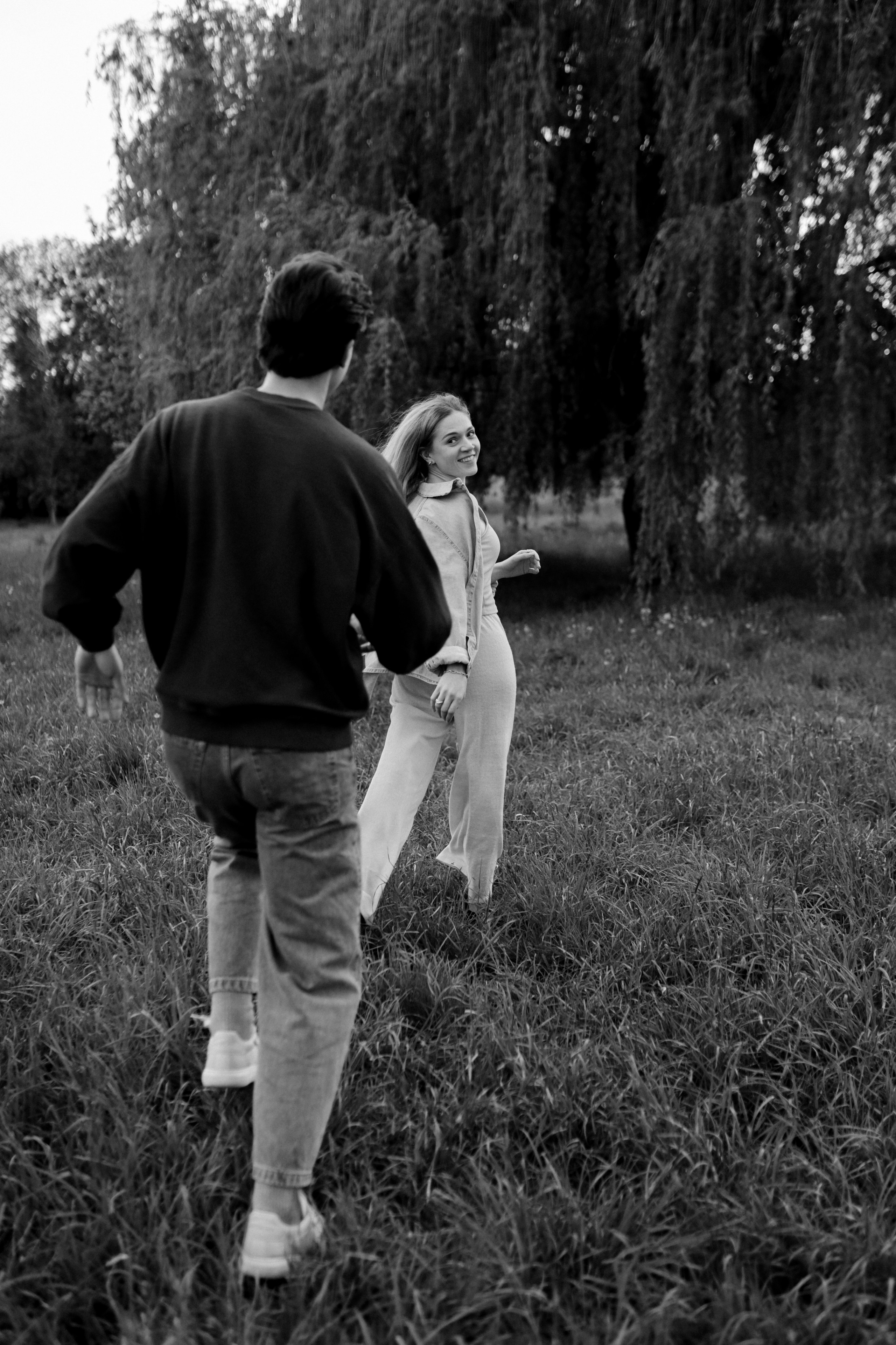 Побежали смотреть весну. Свадебный и семейный фотограф в Варшаве