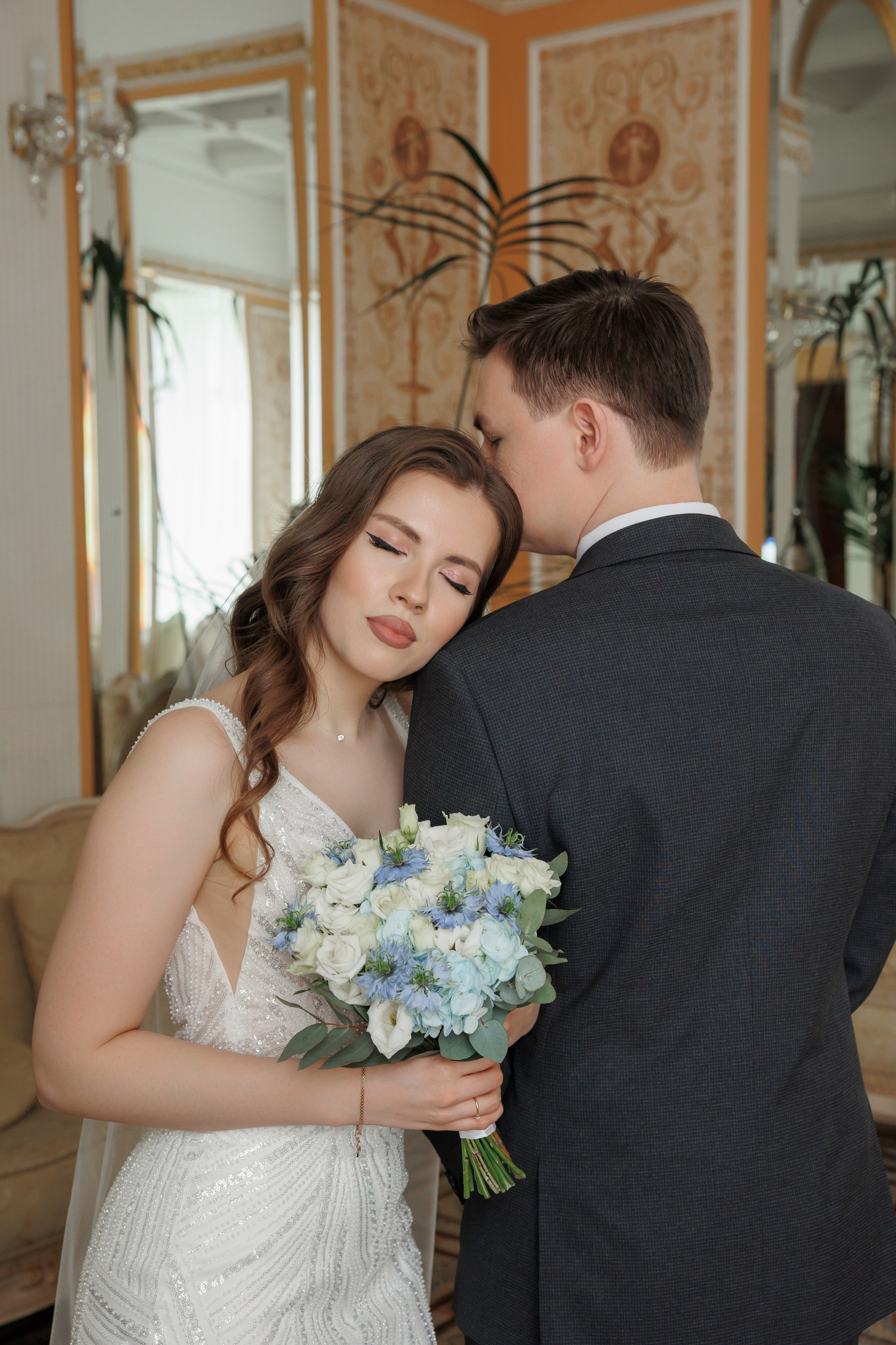 Даша и Дима, Грибоедовский ЗАГС. Свадебный и репортажный фотограф (Москва, Королев и другие)