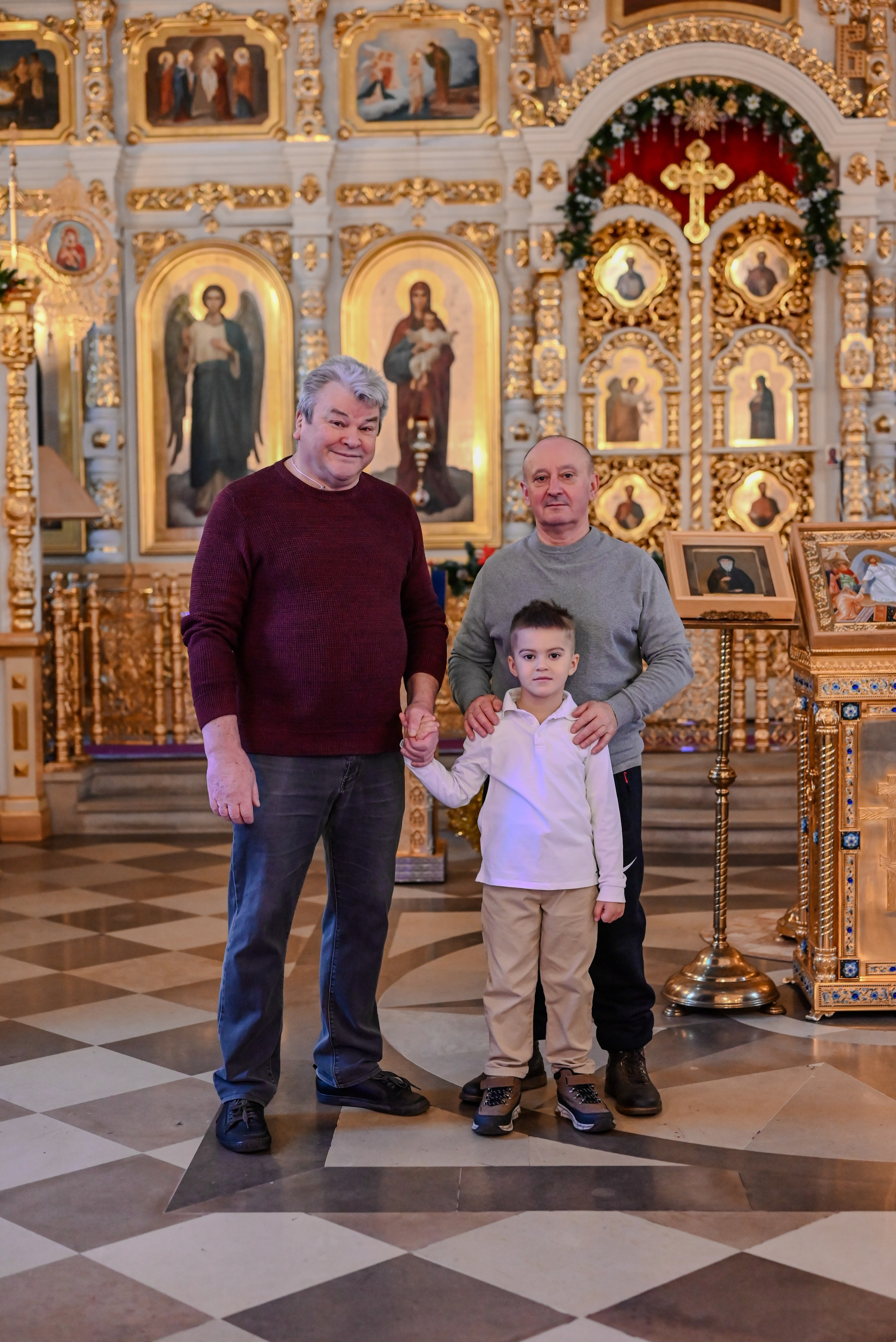 Крещение Совхоз Ленина. Семейный и детский фотограф Москва