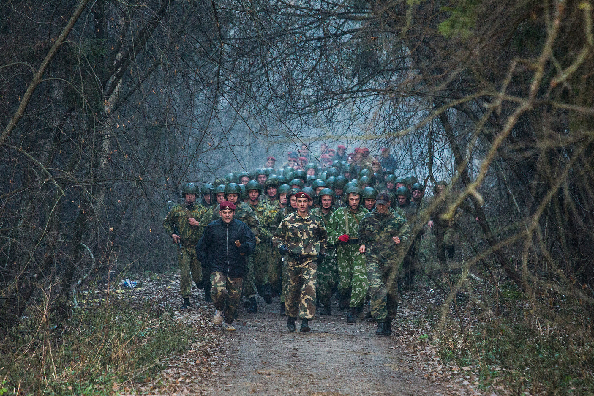 Маршбросок. Оператор Аркадий Соболев
