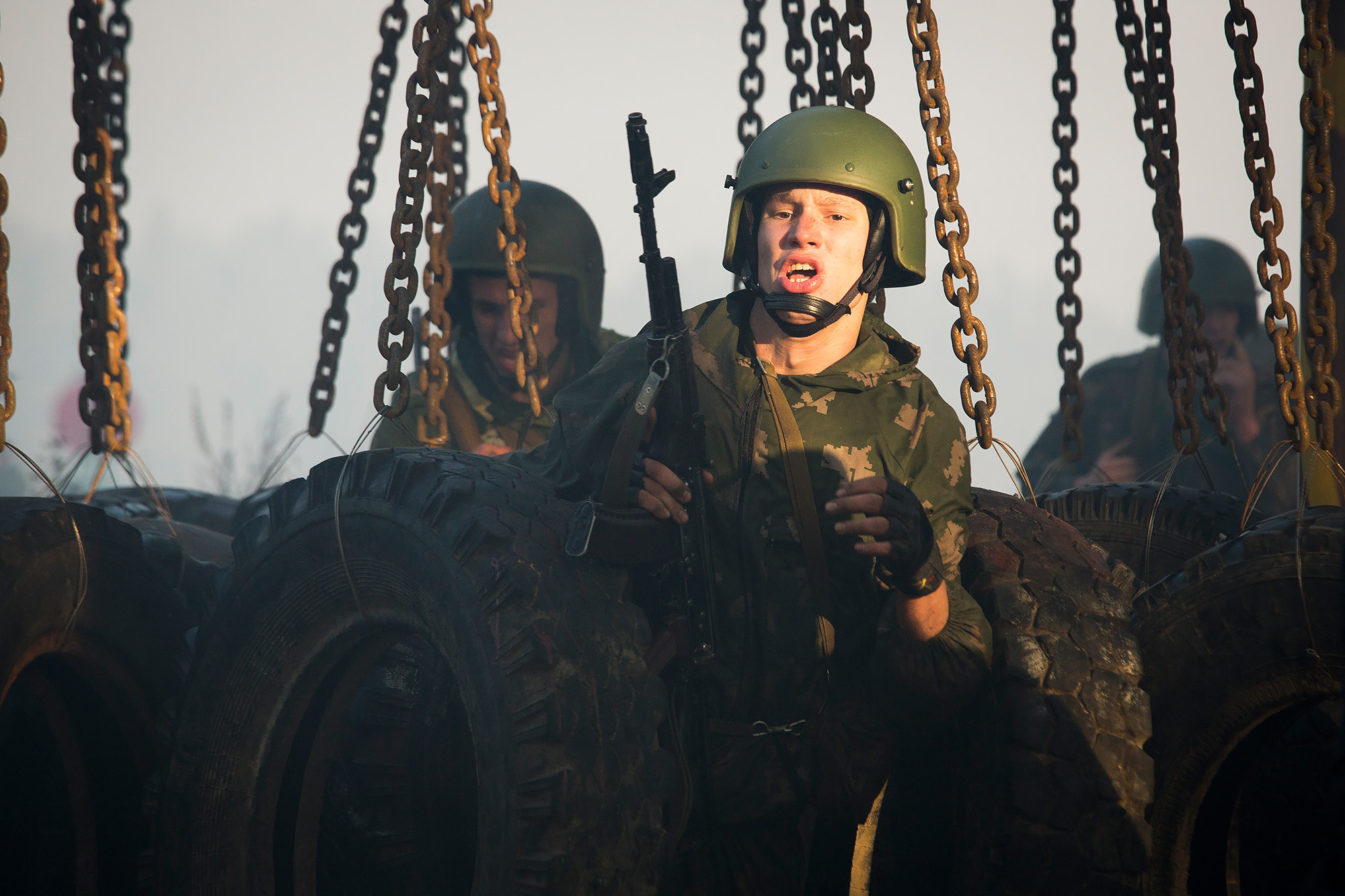 Маршбросок. Оператор Аркадий Соболев