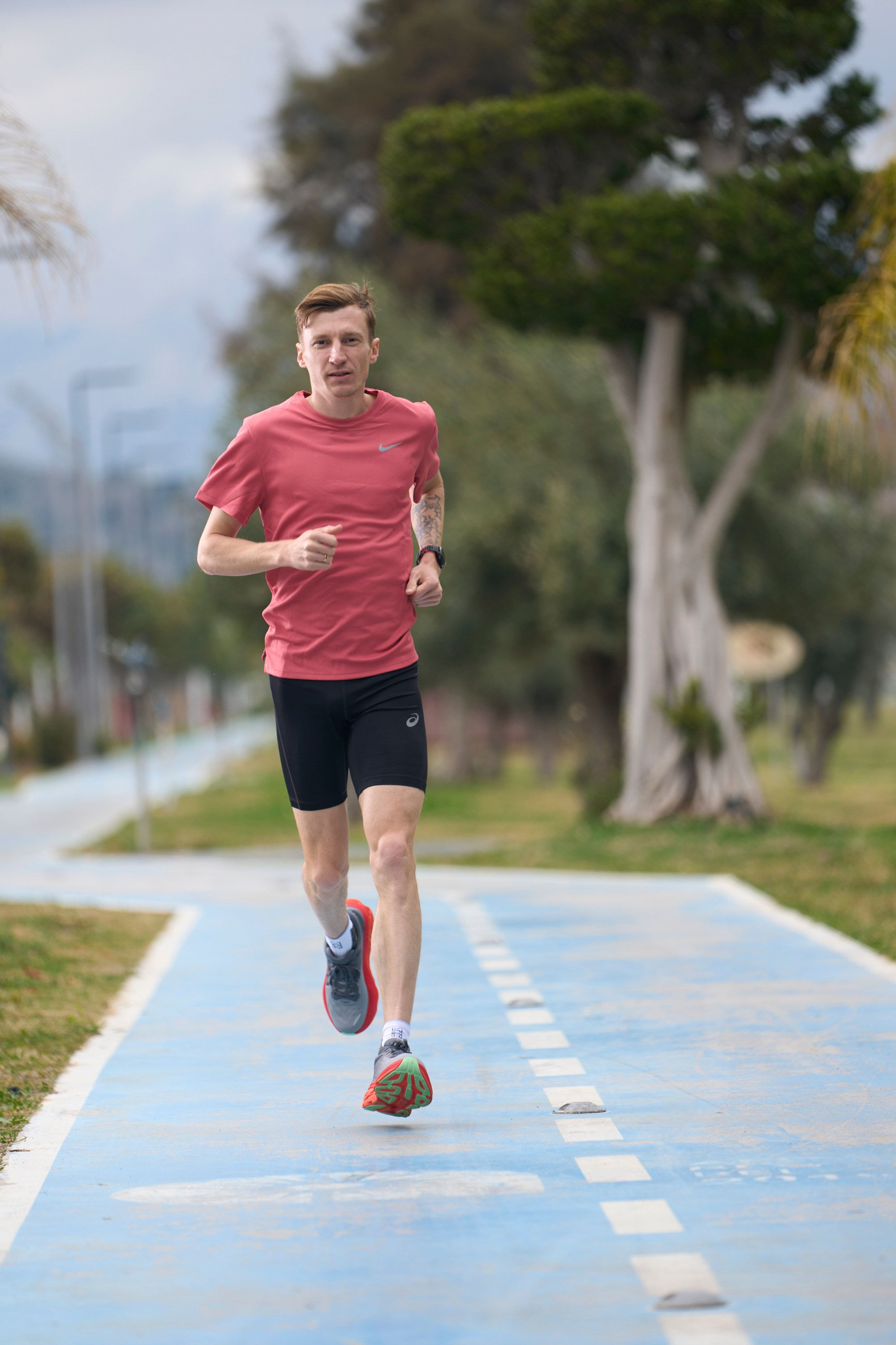 Running by Stepan Kiselev for Sportmaster. Creative Photographer Denis Klero