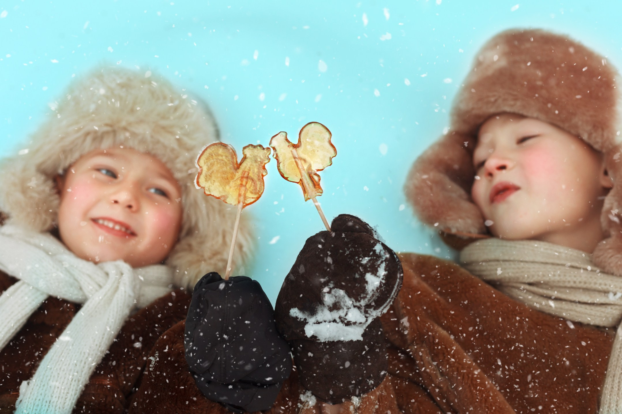 Зимние забавы. Детский и семейный фотограф в Бердске и Новосибирске Дарья Гребнева