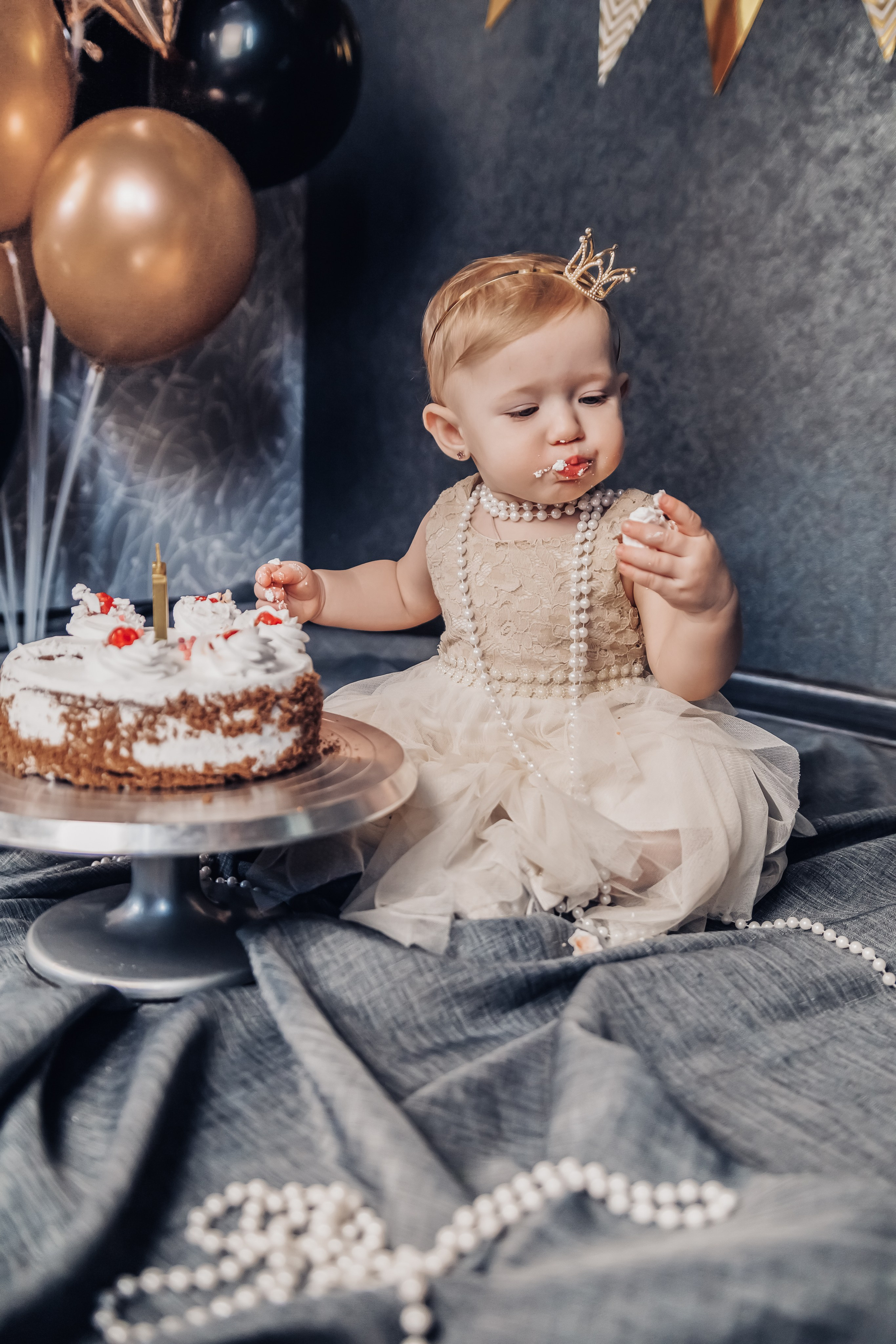 Первый день рождения!. Детский и семейный фотограф в Бердске и Новосибирске Дарья Гребнева