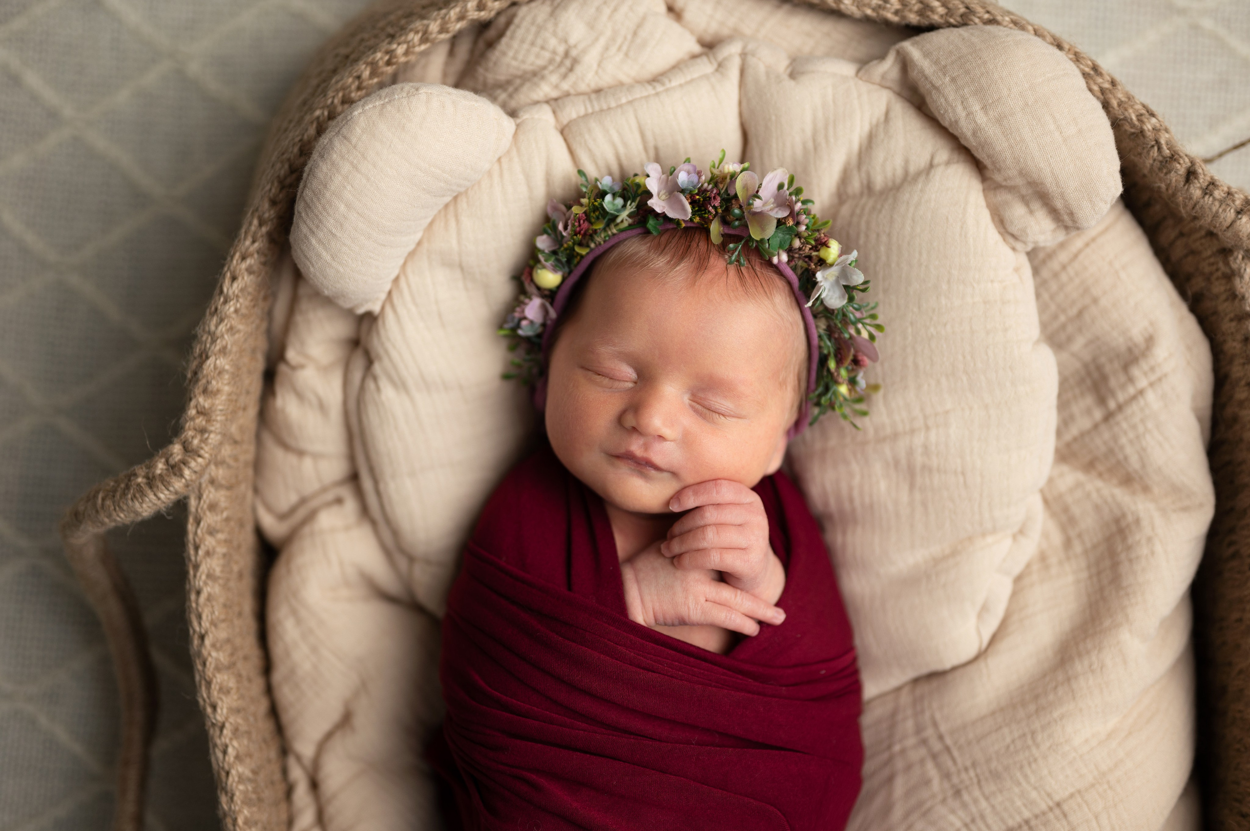 Даниэла 13 дней. Фотограф новорождённых Ольга Ушакова Москва