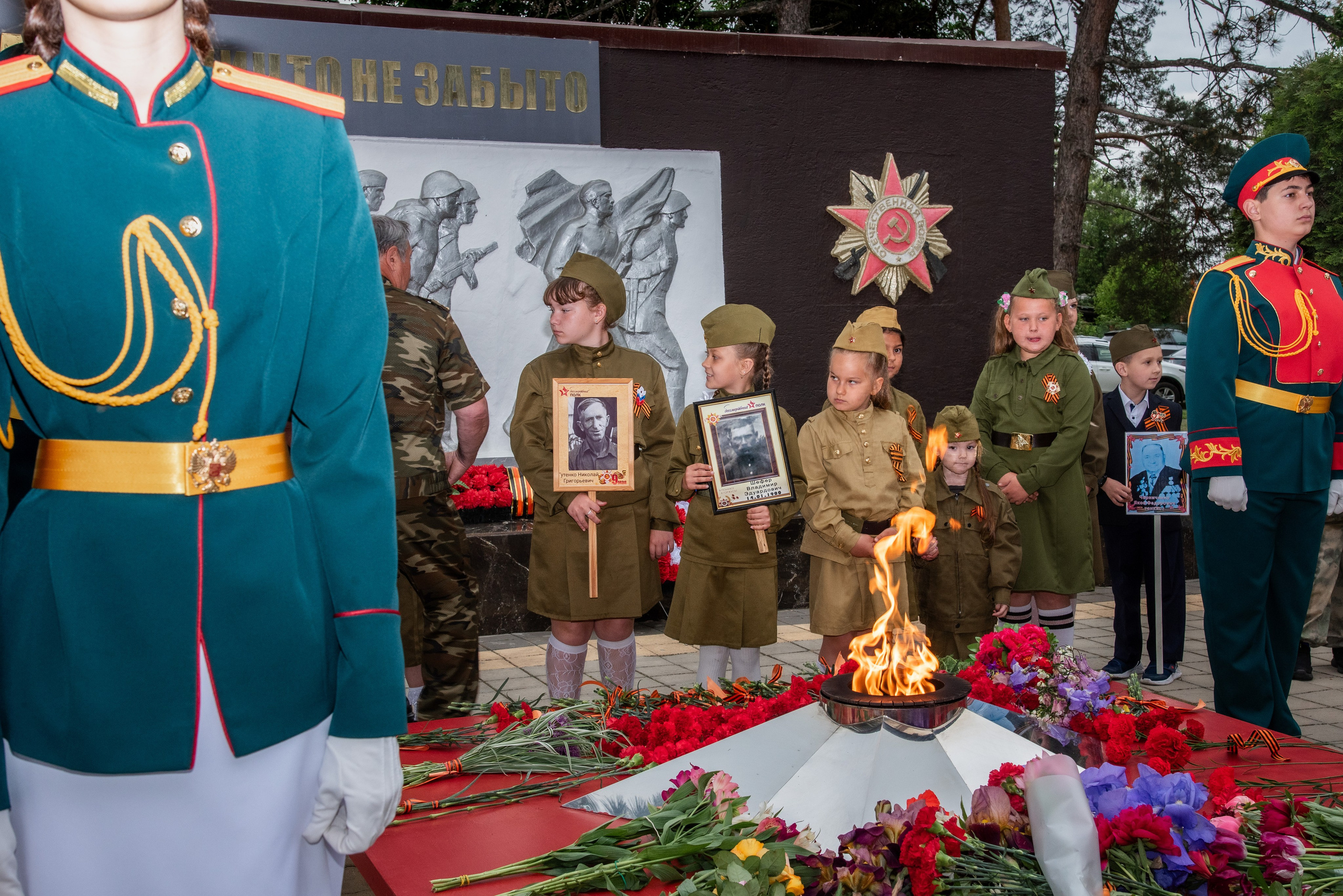 Репортаж для СМИ_9мая_п.Агроном (цветокор). Детский и семейный фотограф Краснодар / Сочи Сергеева Олеся
