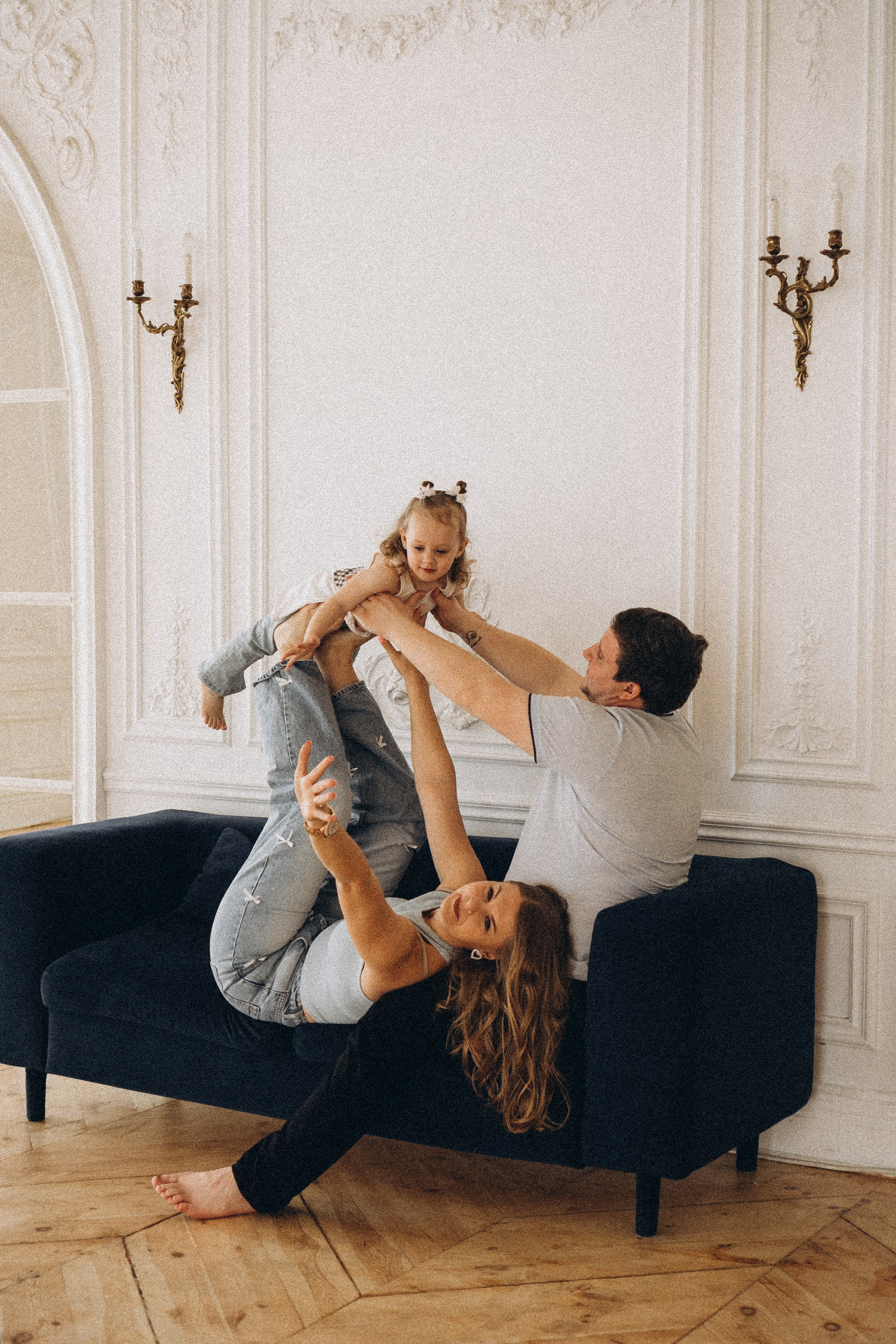 Семейная история в студии. Профессиональный фотограф, Санкт-Петербург — Виктория Богомолова