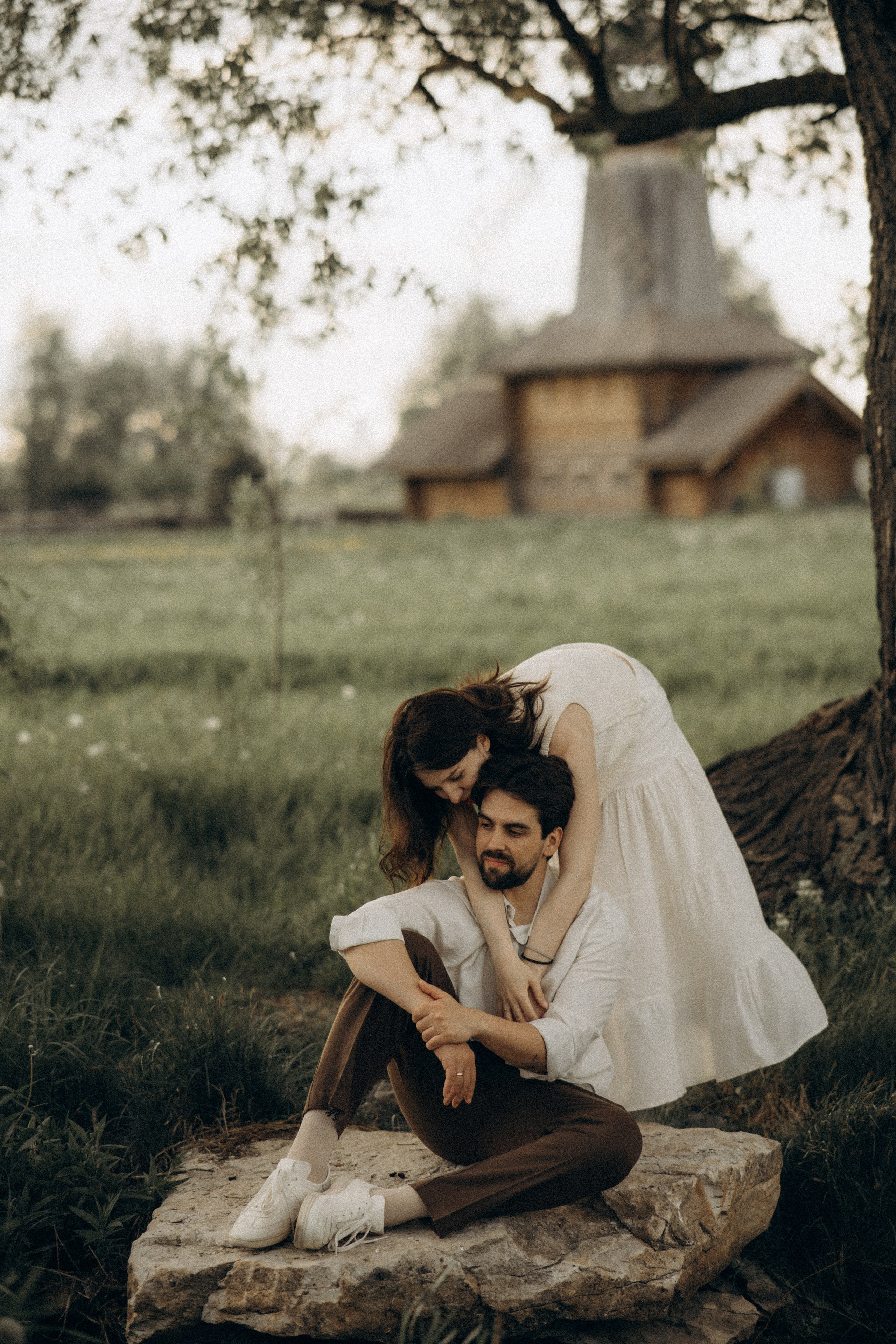 Юля и Сергей: фотосессия беременности в поле. Семейный фотограф Москва Юлиана Фетисова