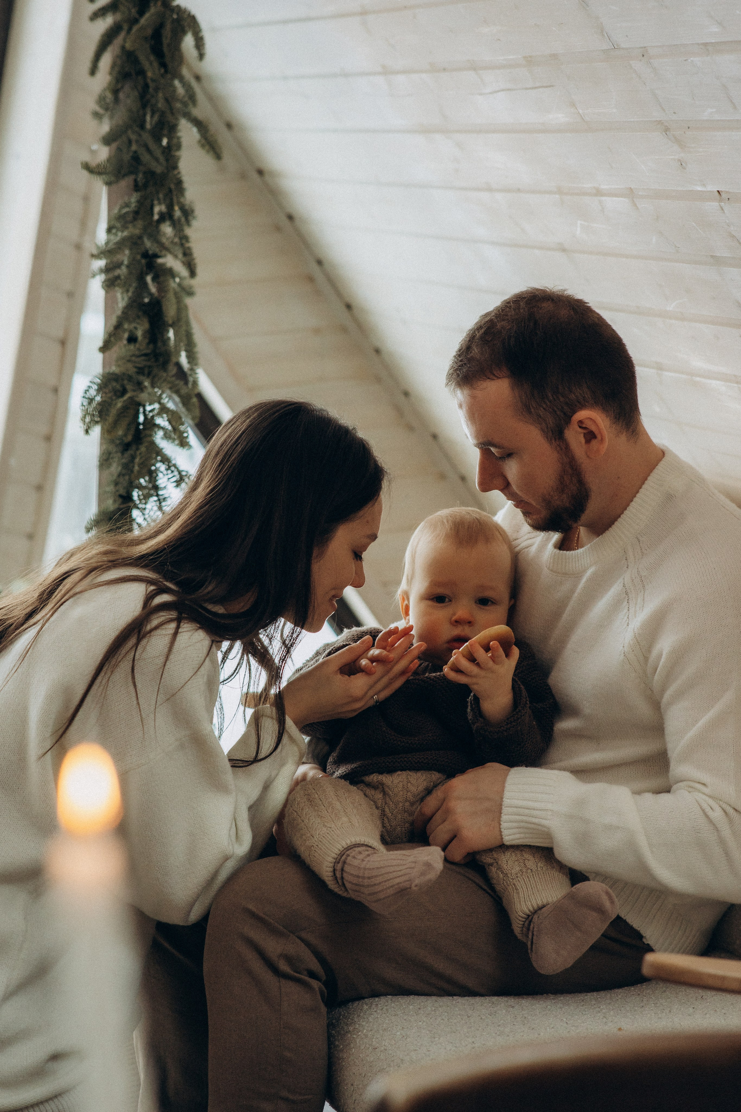 Зимняя семейная история. Семейный фотограф Москва Юлиана Фетисова