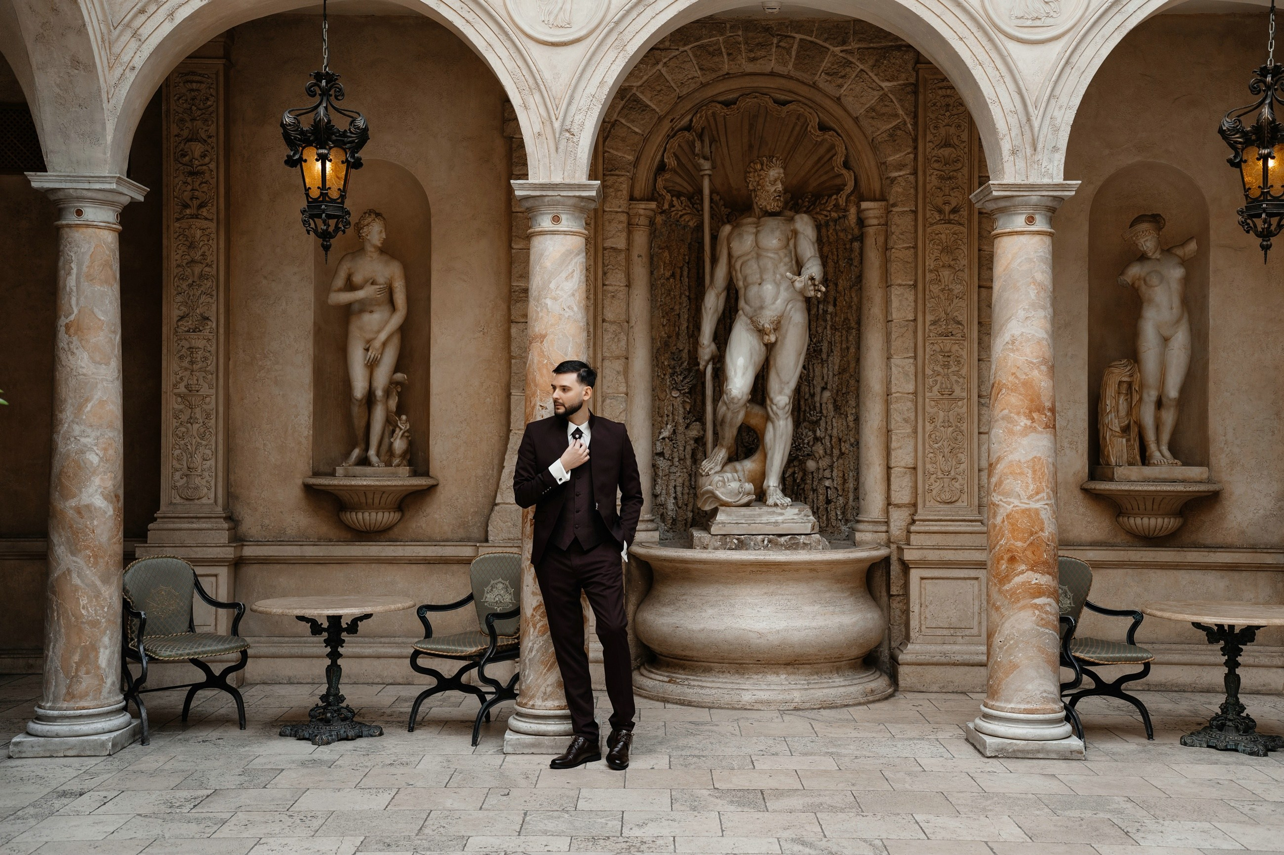 Свадебная фотосессия в ресторане Турандот. Свадебный и семейный фотограф в Москве Светлана Зоткина