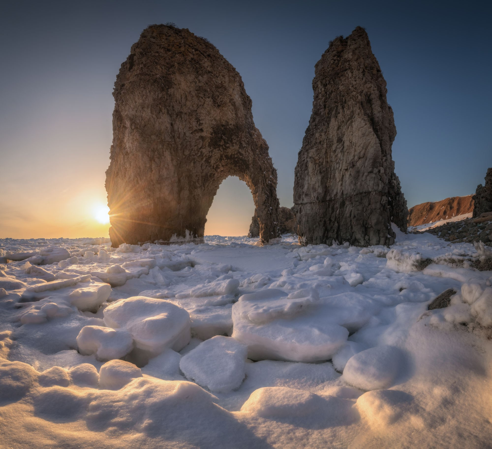 Фотогалерея Зимние Курилы