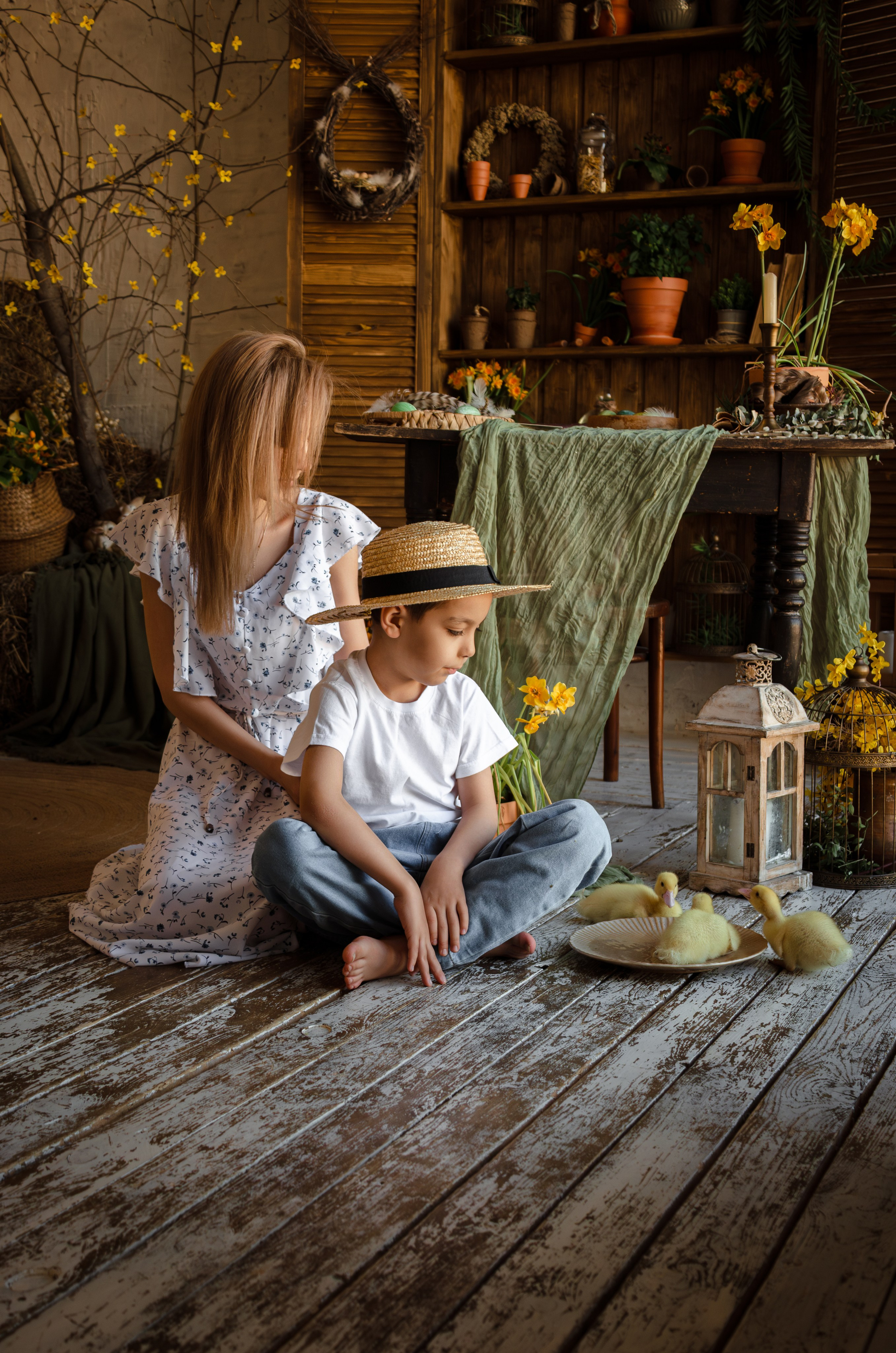 Мама и ее маленький фермер. Фотографы в Тюмени Андрей и Лидия Войвод