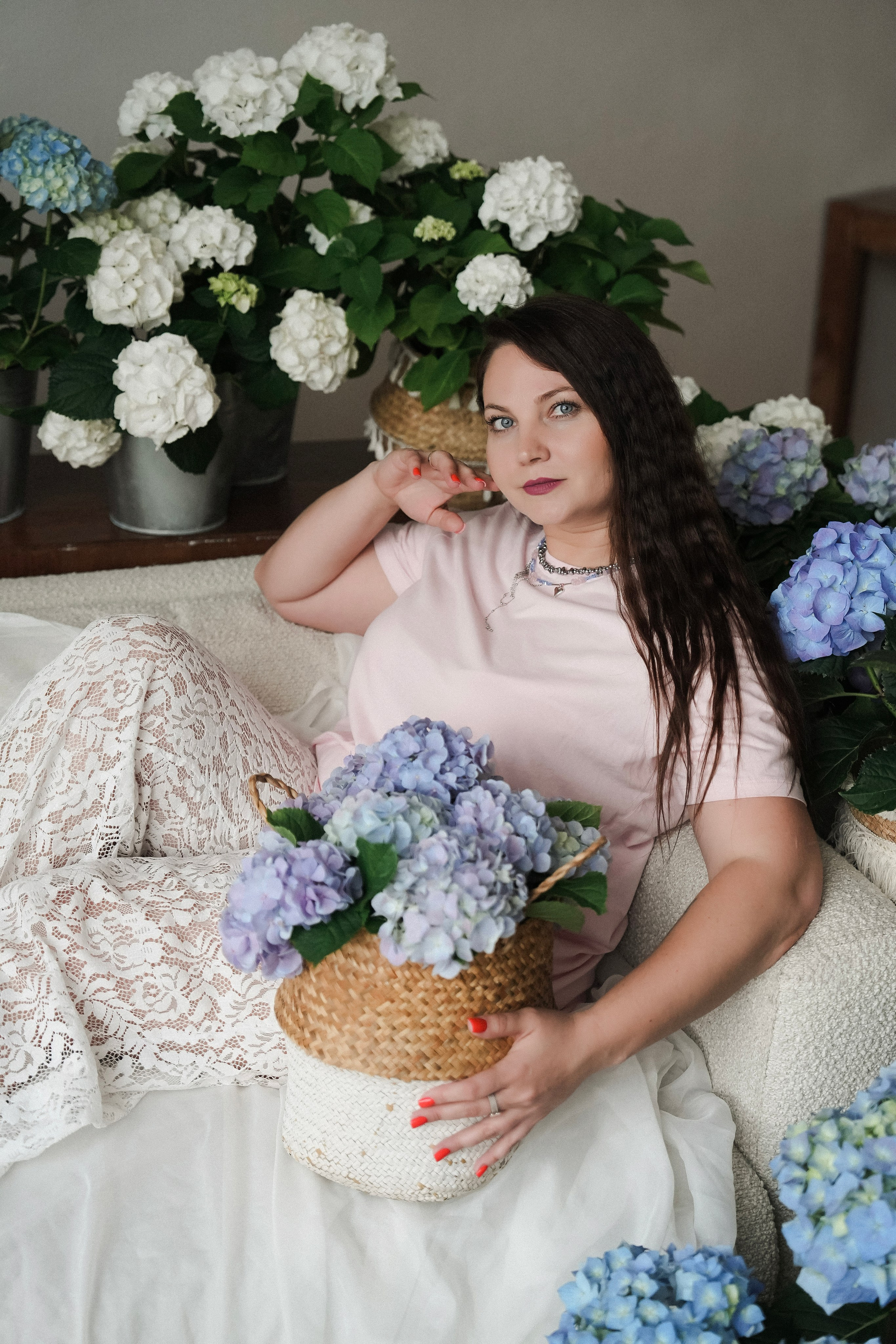 Фотодень в гортензиях. Фотограф с психологическим образованием