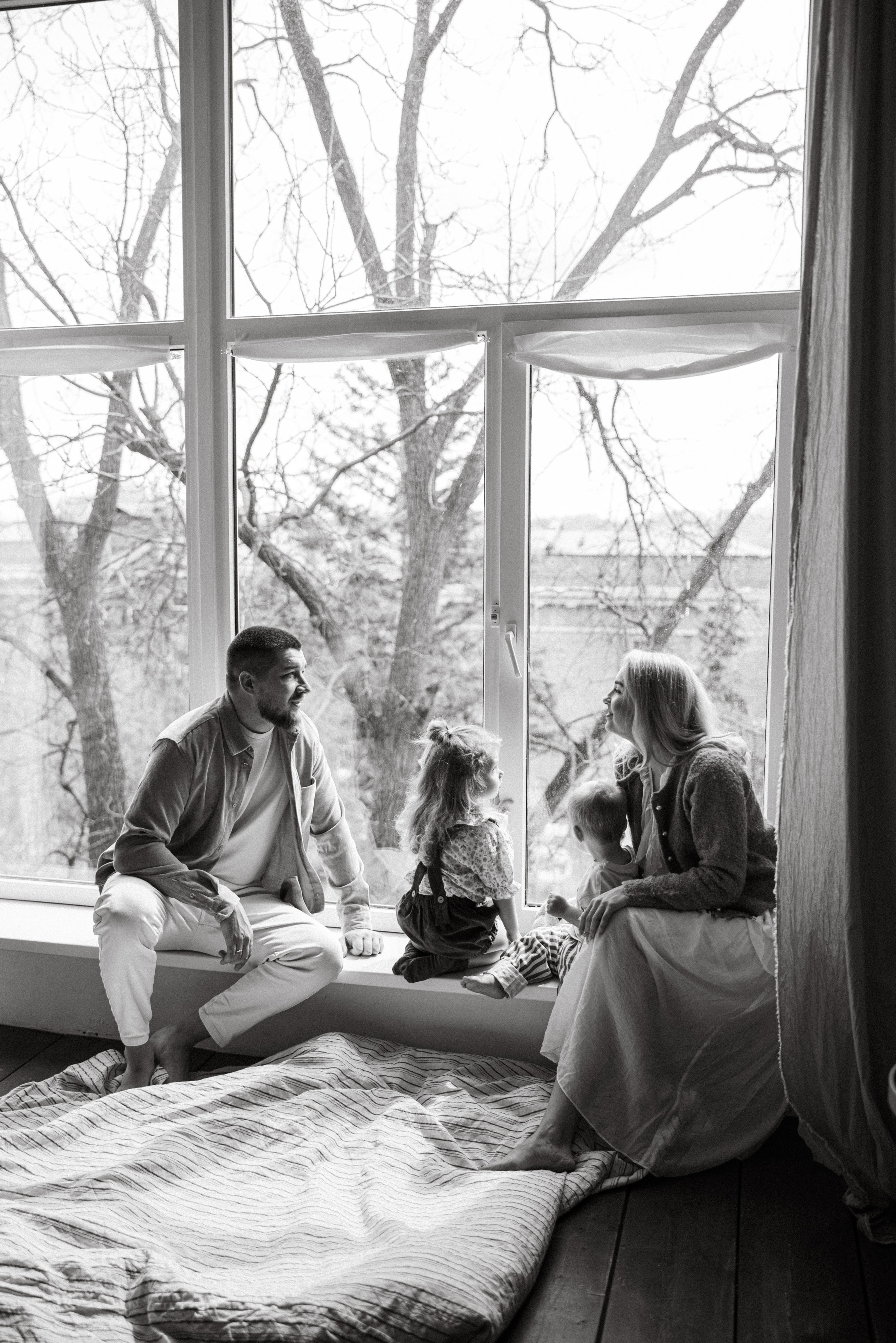 Семейная фотосессия в фотостудии «Mestone», город Краснодар. Семейный и детский фотограф в Краснодаре Анна Трашкова