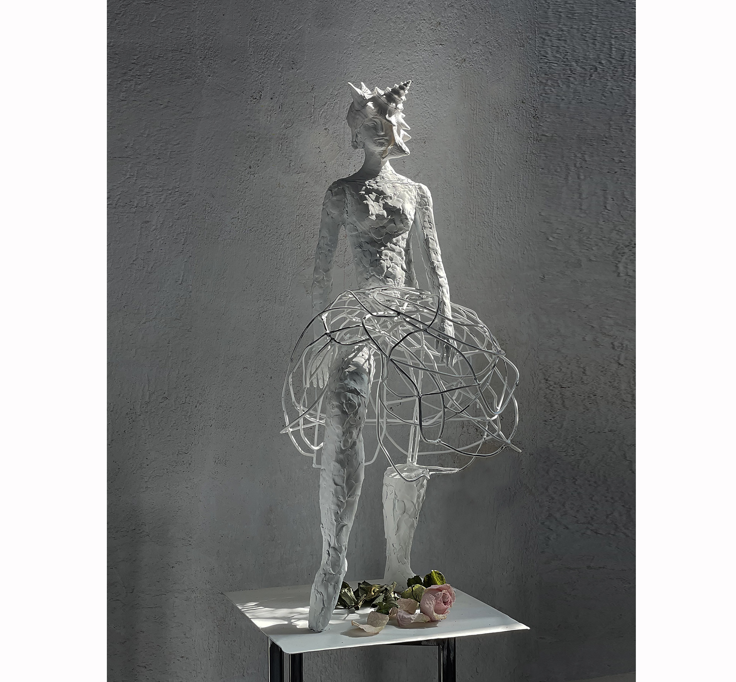 Белая балерина. Художник — скульптор Антонина Фатхуллина