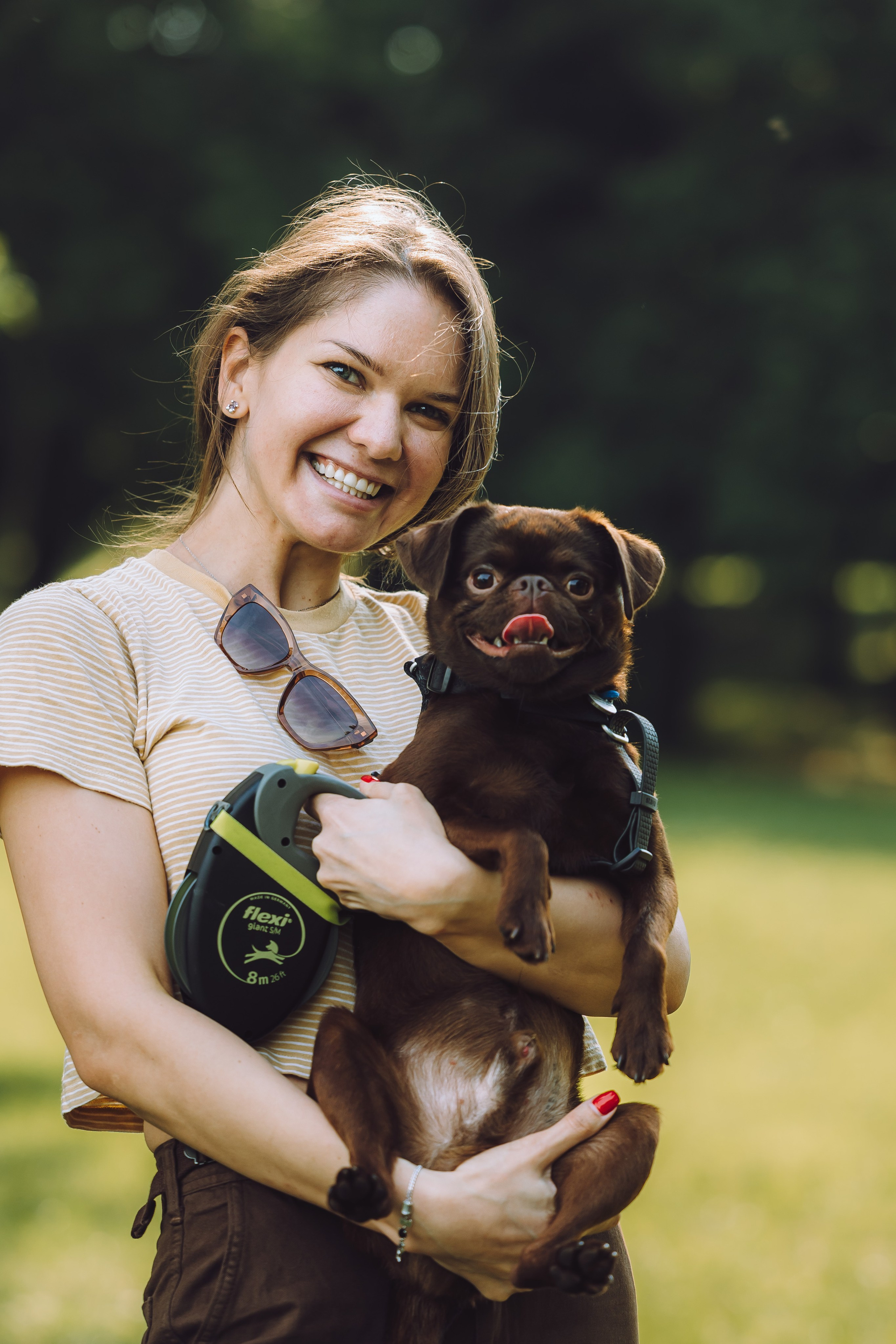 Griff-пикник. Семейный фотограф животных, анималист в Москве Екатерина Киреева