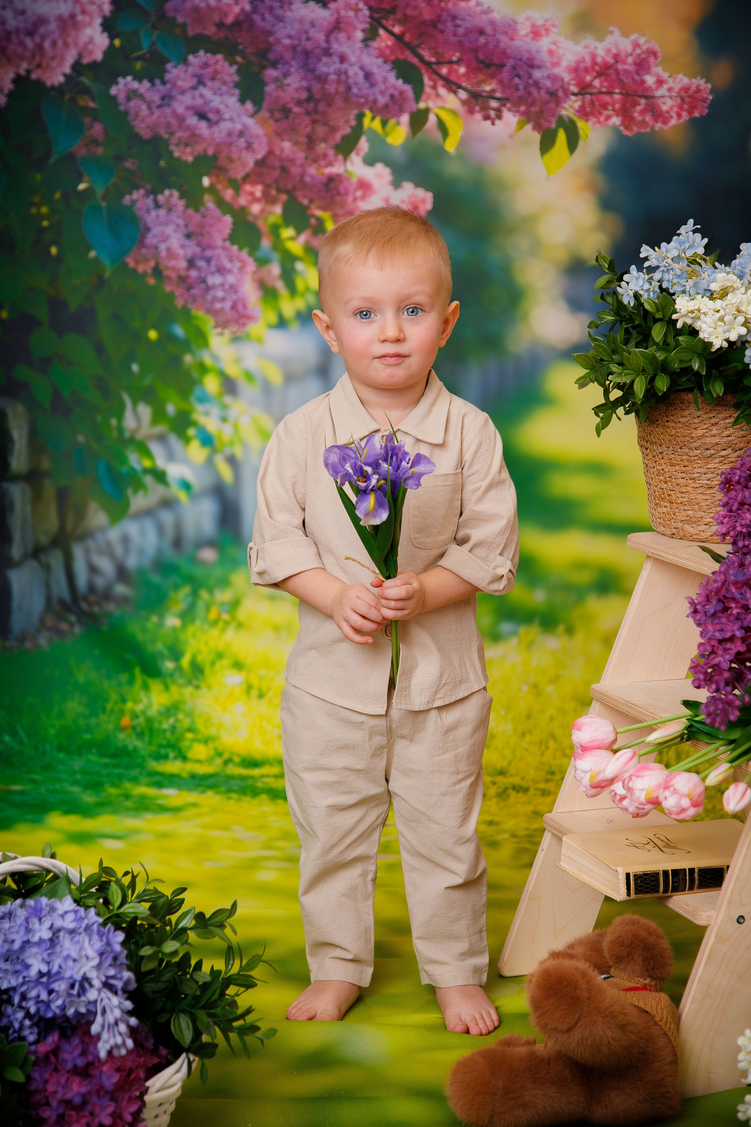 Сирень. Детская фотостудия Москва