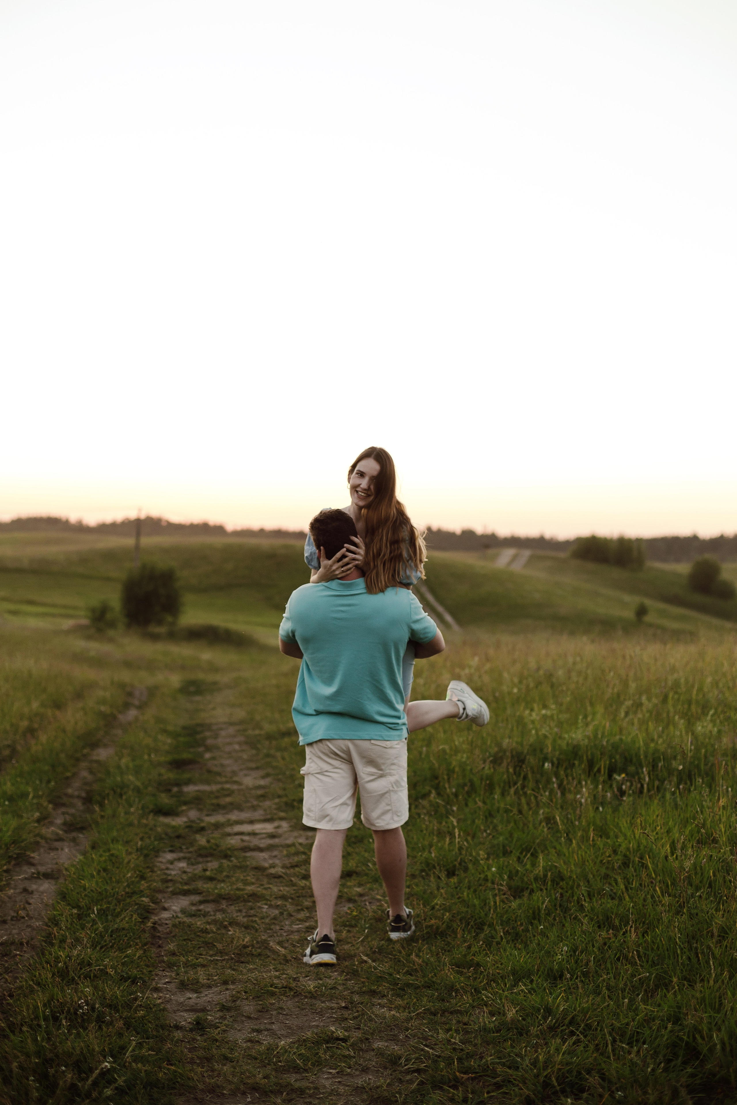 Колтушские высоты — Марина и Сергей. Портретный фотограф в Санкт-Петербурге Элина Ситникова