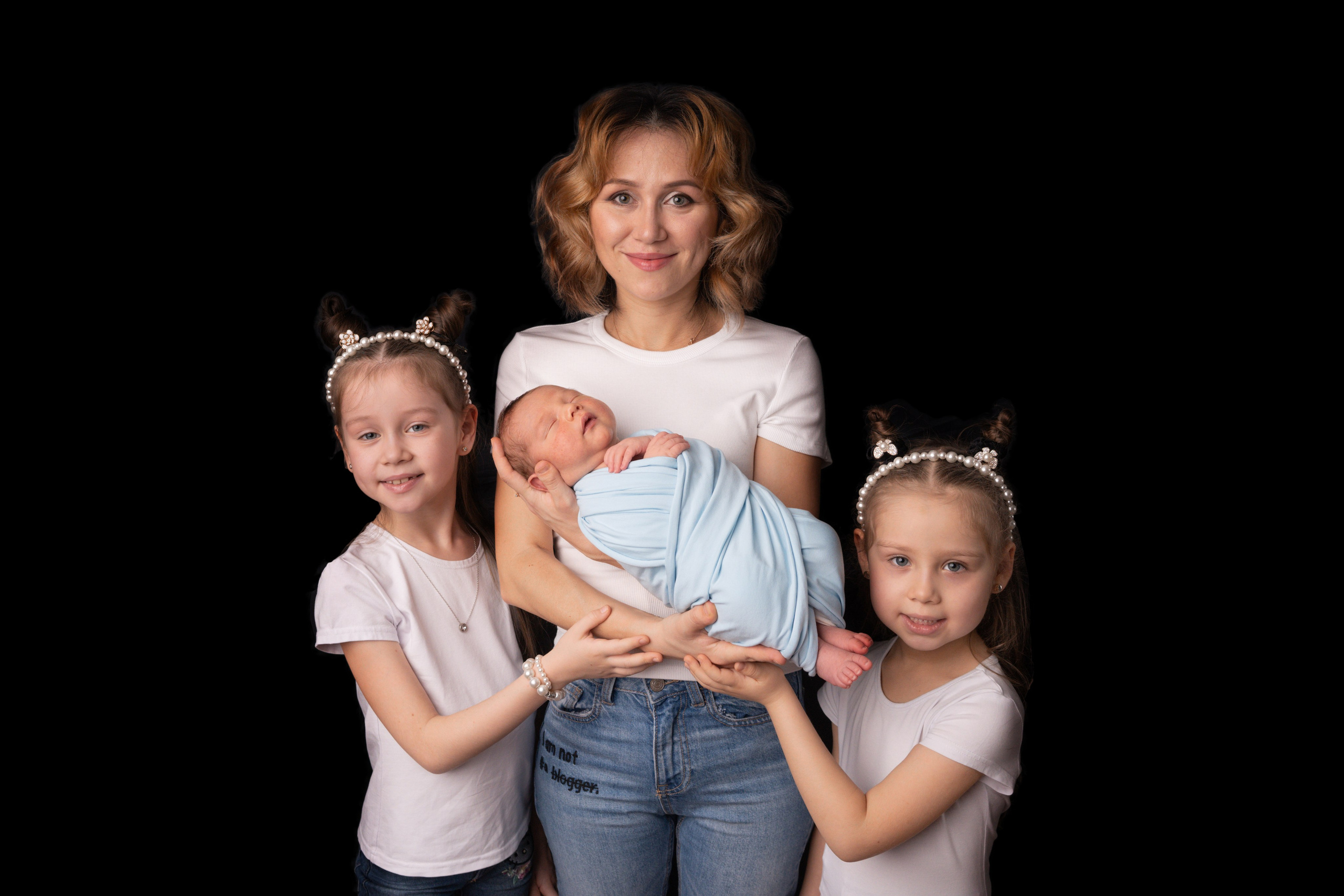 Саша, Эльвира, Евгений, Катя и Вика (на дому). Семейный и детский фотограф в Санкт-Петербурге Татьяна Горохова