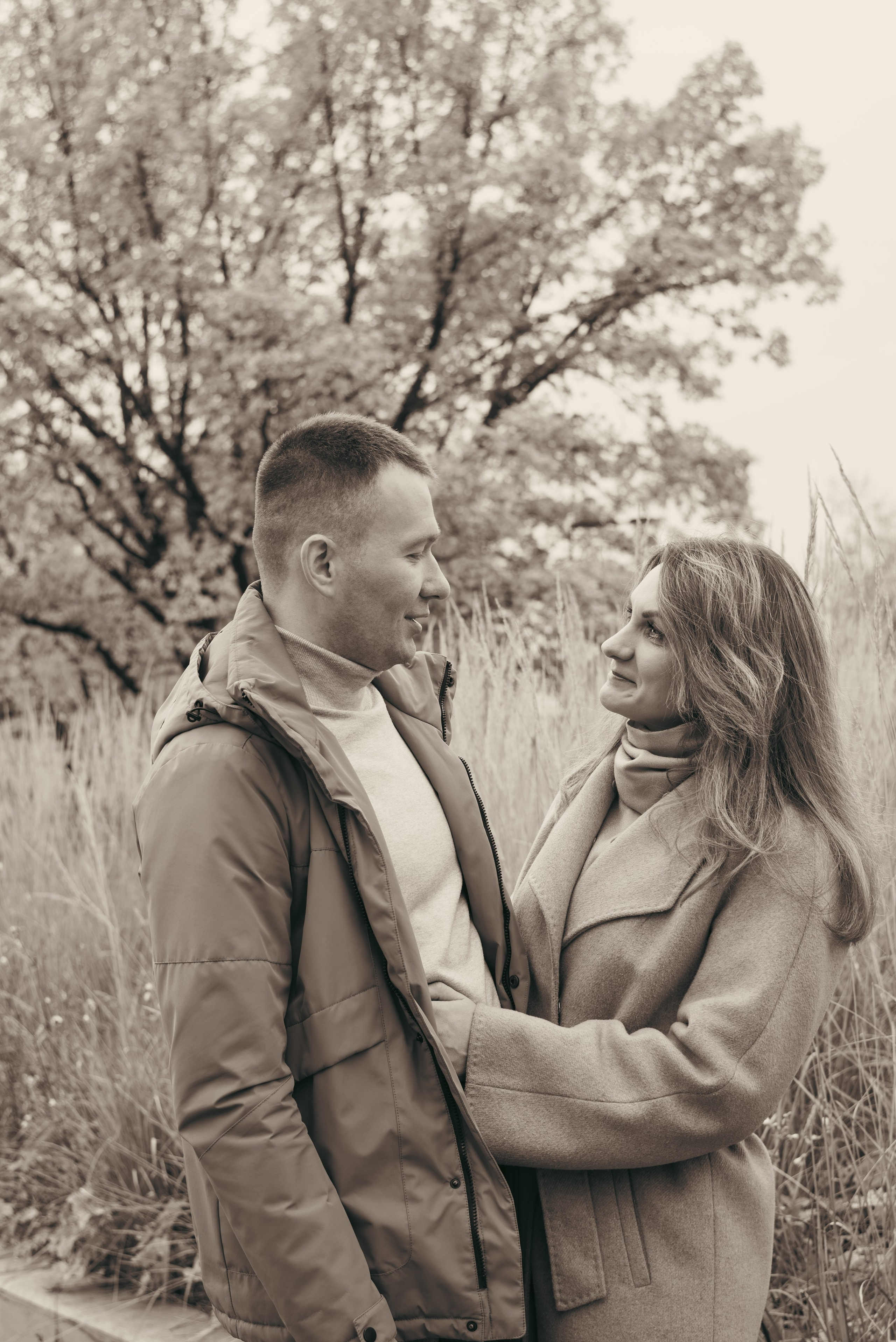 Осенняя Love story. Семейный фотограф г. Москва