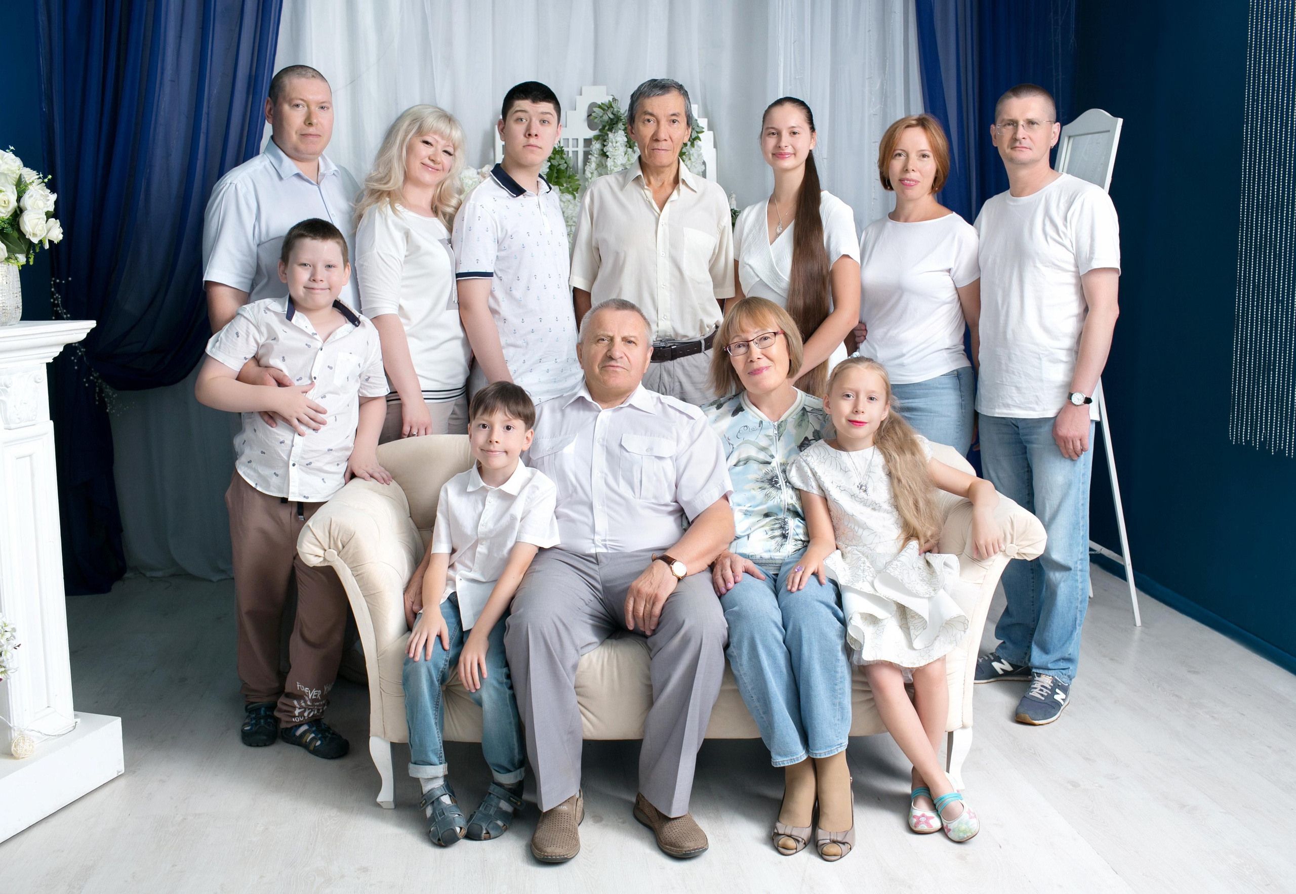 Семейное фото. Фотограф Надежда Куин, Якутск