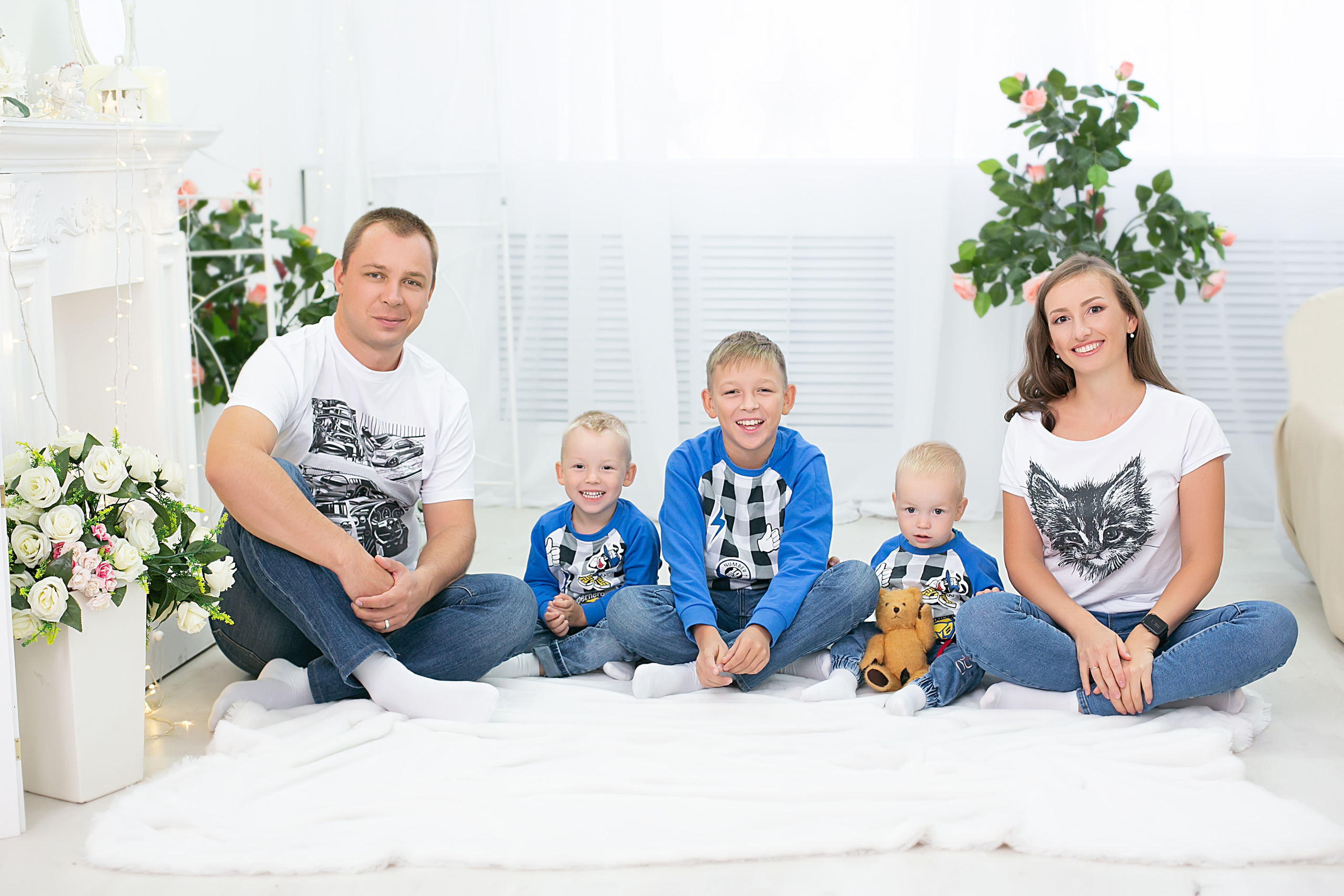 Семейное фото. Фотограф Надежда Куин, Якутск