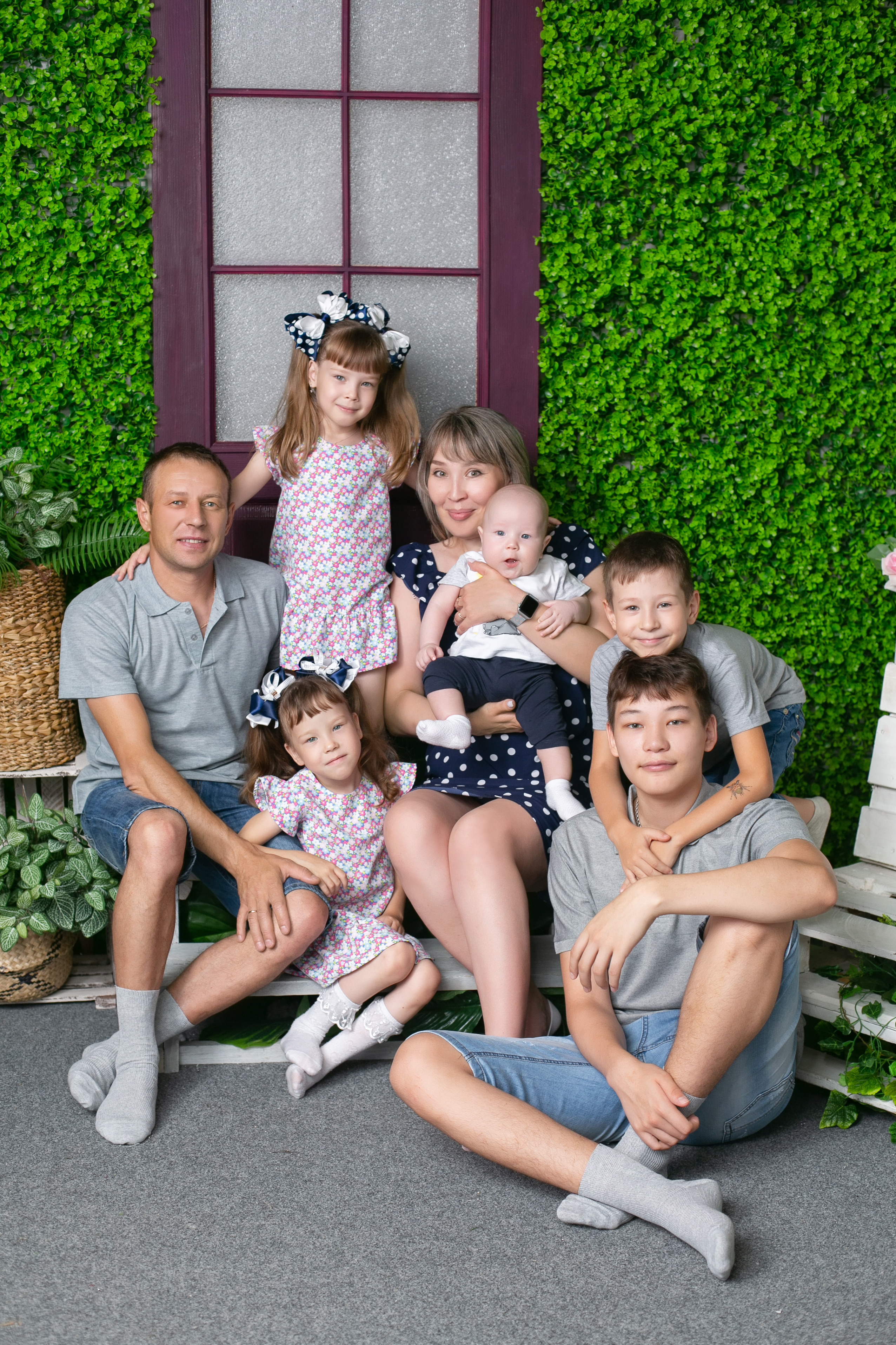 Семейное фото. Фотограф Надежда Куин, Якутск