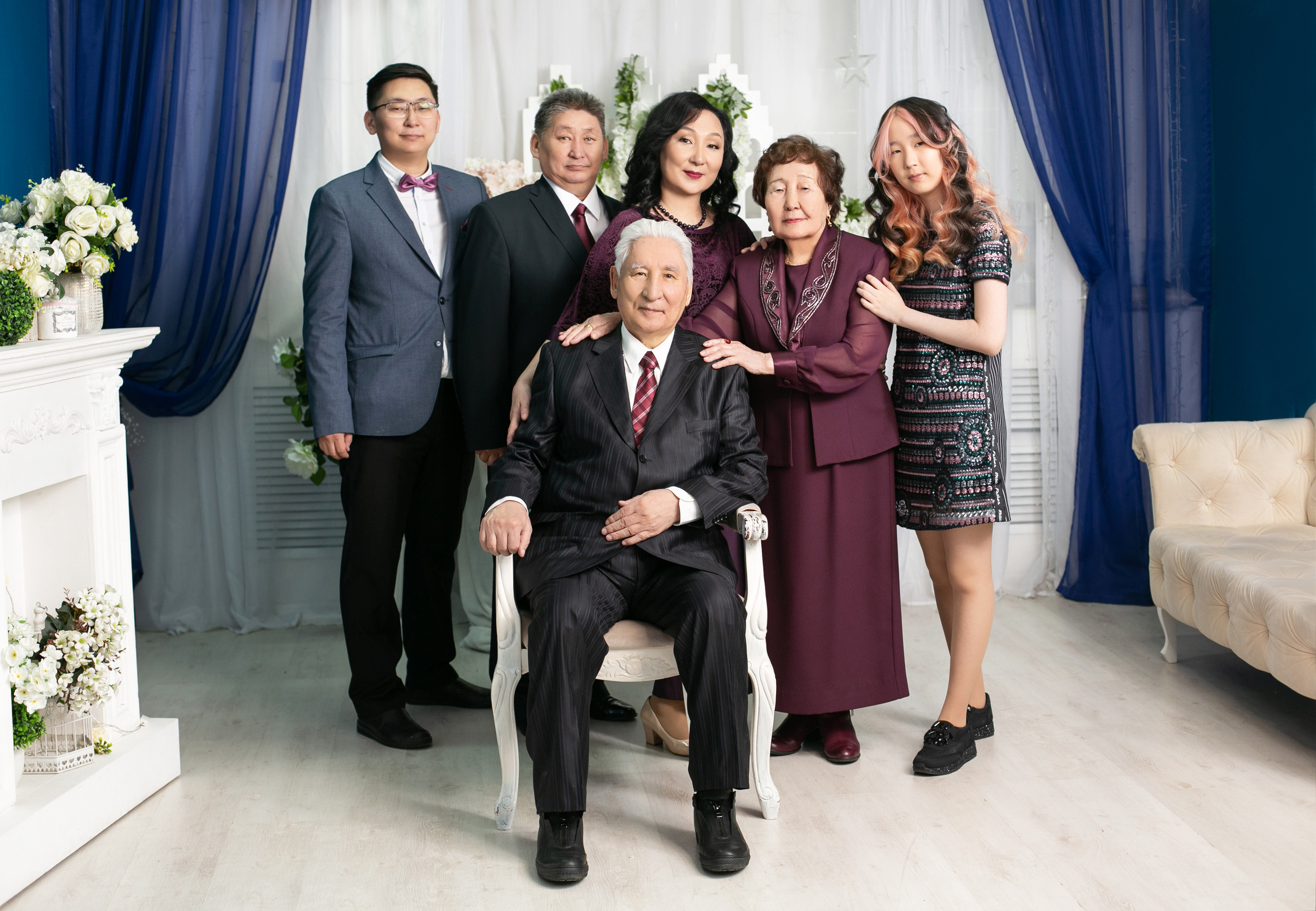 Семейное фото. Фотограф Надежда Куин, Якутск