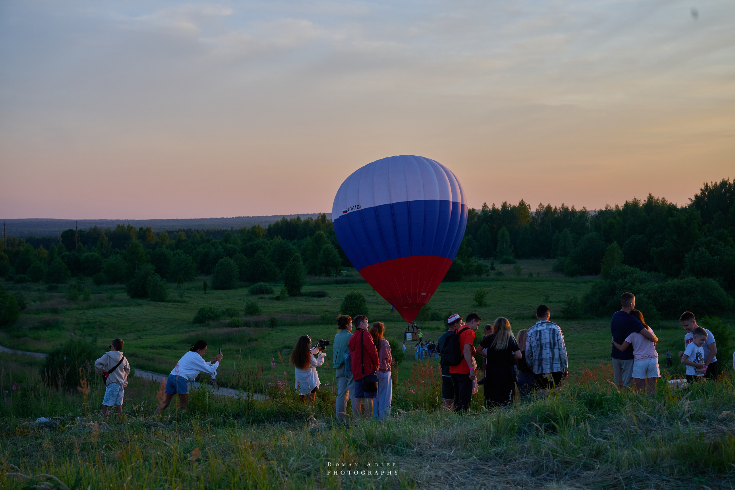 Фестиваль воздухоплавания «Золотое кольцо России». Фотограф Роман Адлер
