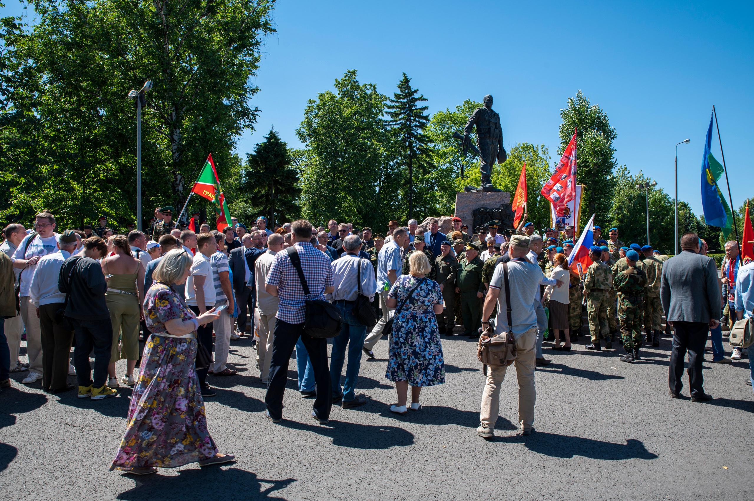 День ветеранов боевых действий 2022. Фотограф Роман Адлер