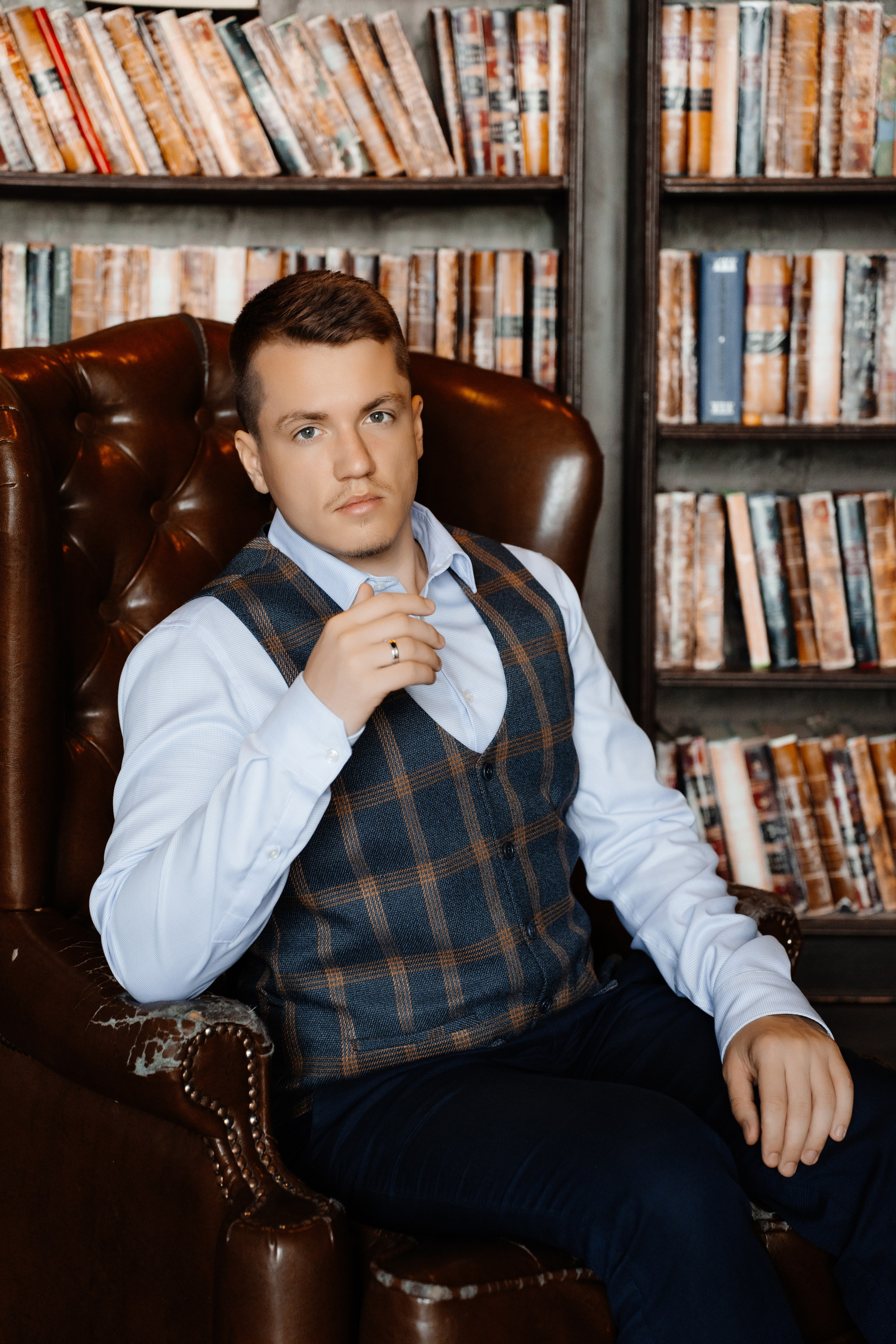 Мужская студийная фотосессия. Свадебный и семейный фотограф в Москве Светлана Зоткина