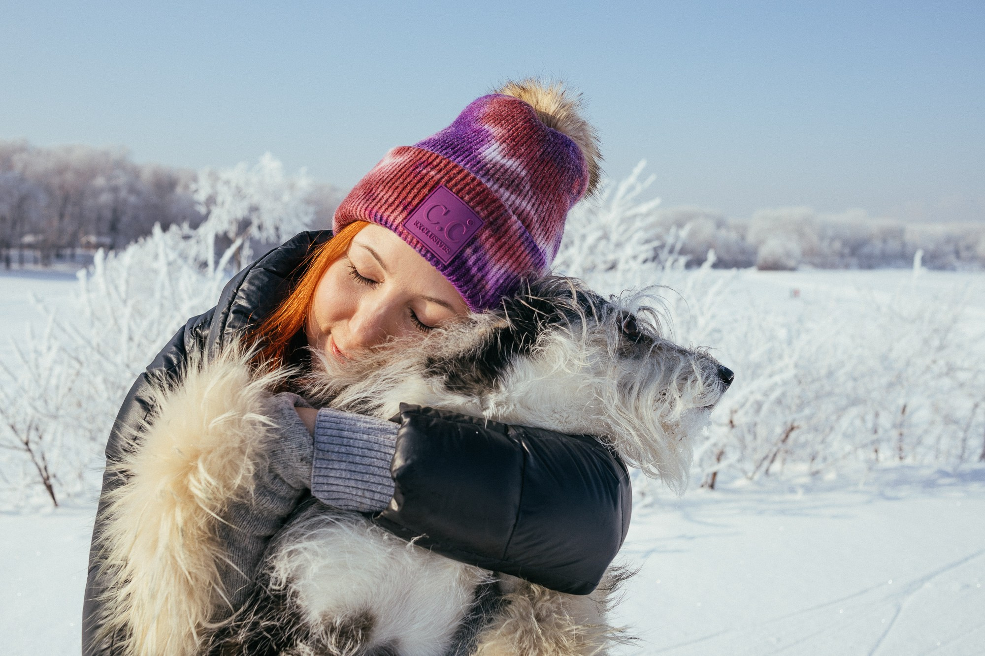 Оля и Молли. Фотограф в Новосибирске Евгений Маслов