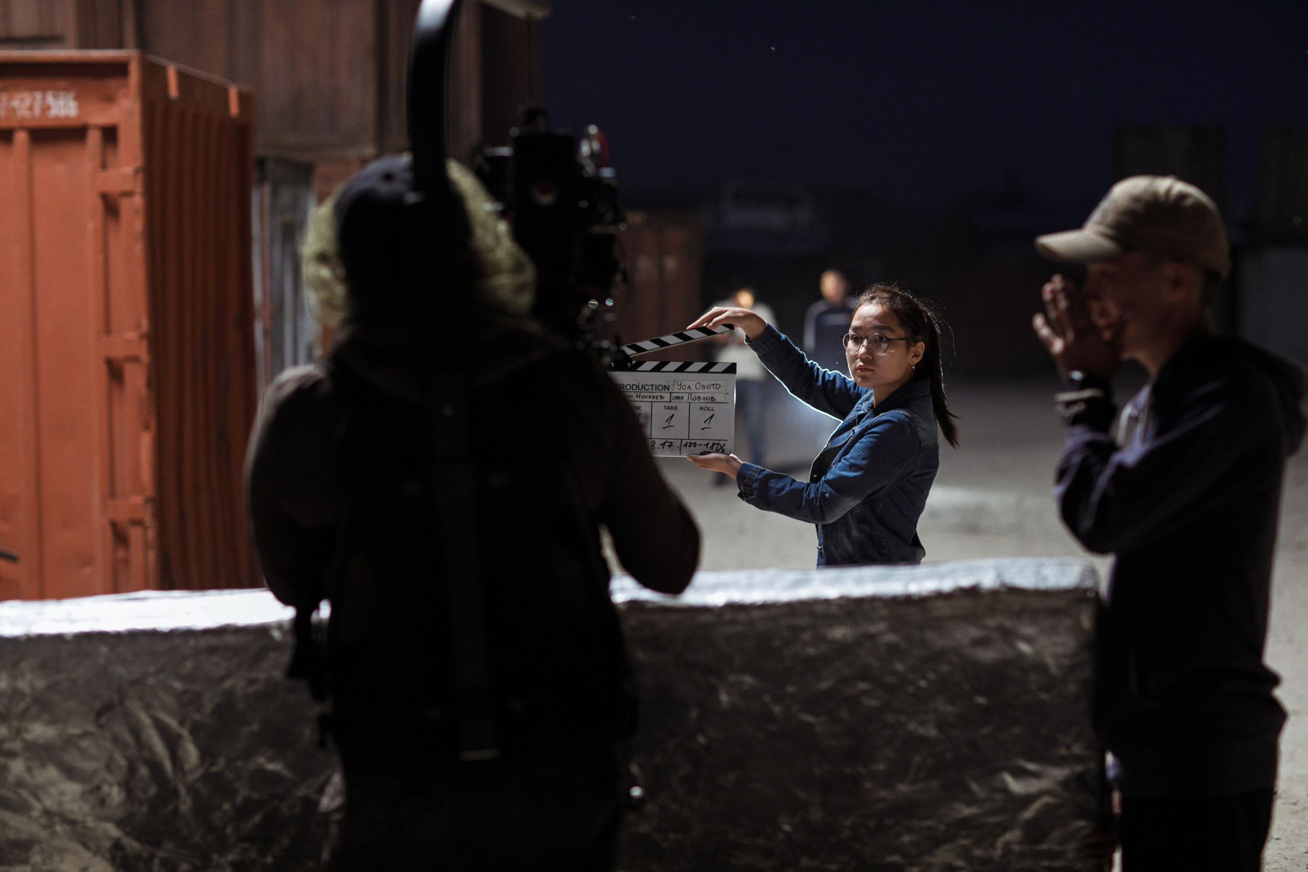 Съемка фильма «УолО5ото». Кинокомпания Sakhawood