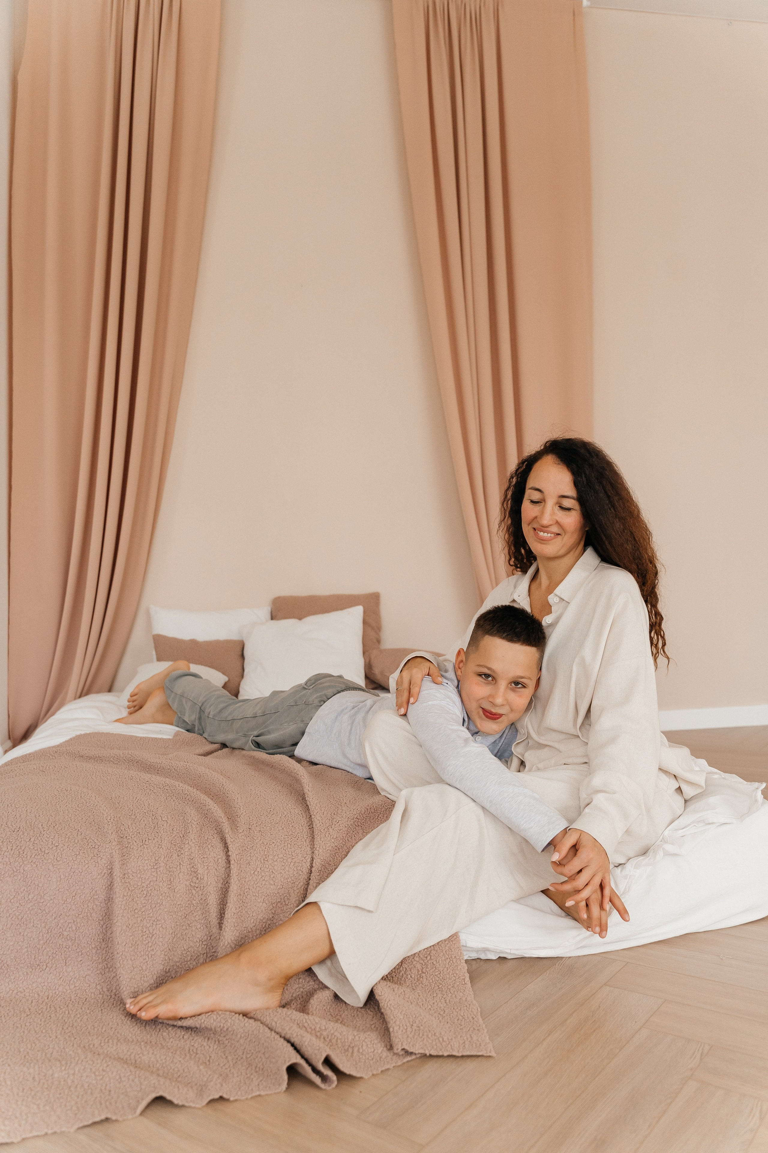 Илья, Вера, Сёма и Дима. Волик Мария