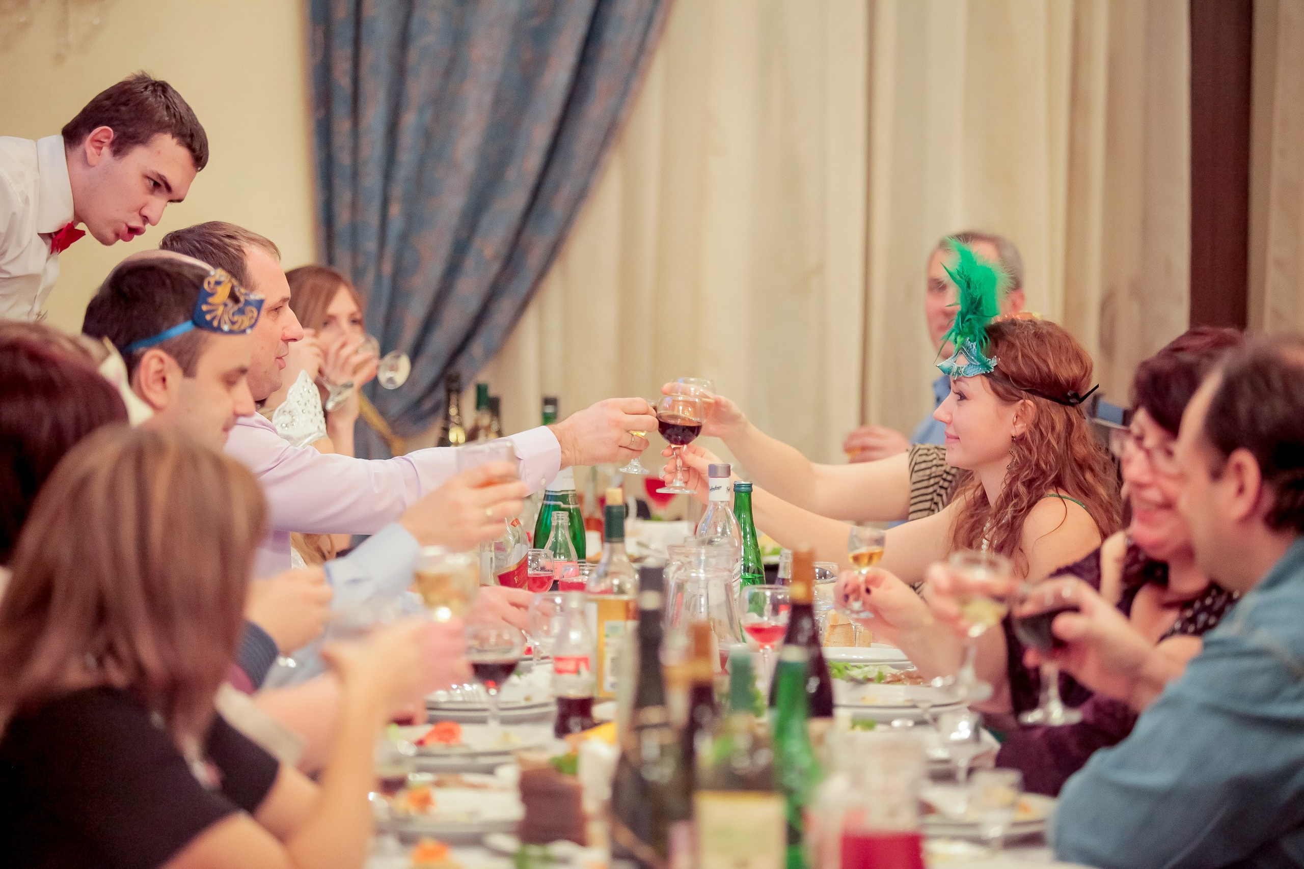 Корпоратив. Max Matvich and Victoria Basova are professionals in their field