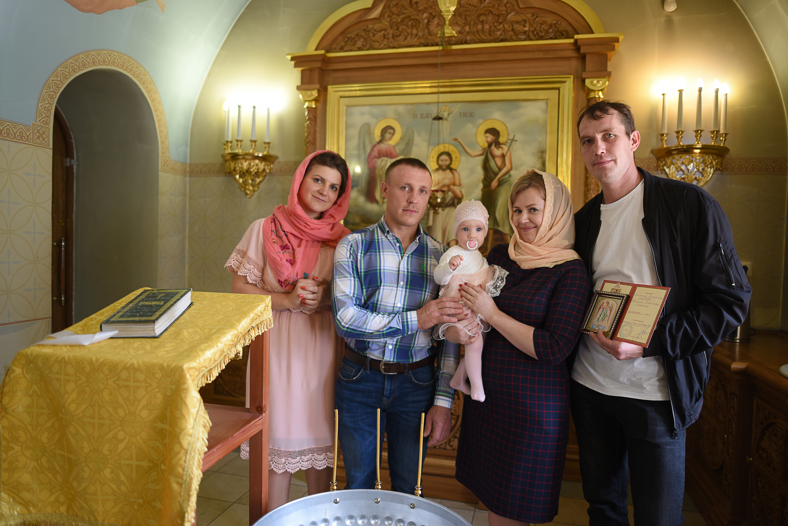 Таинство крещения. Семейный и детский фотограф в Санкт-Петербурге Баландина Татьяна