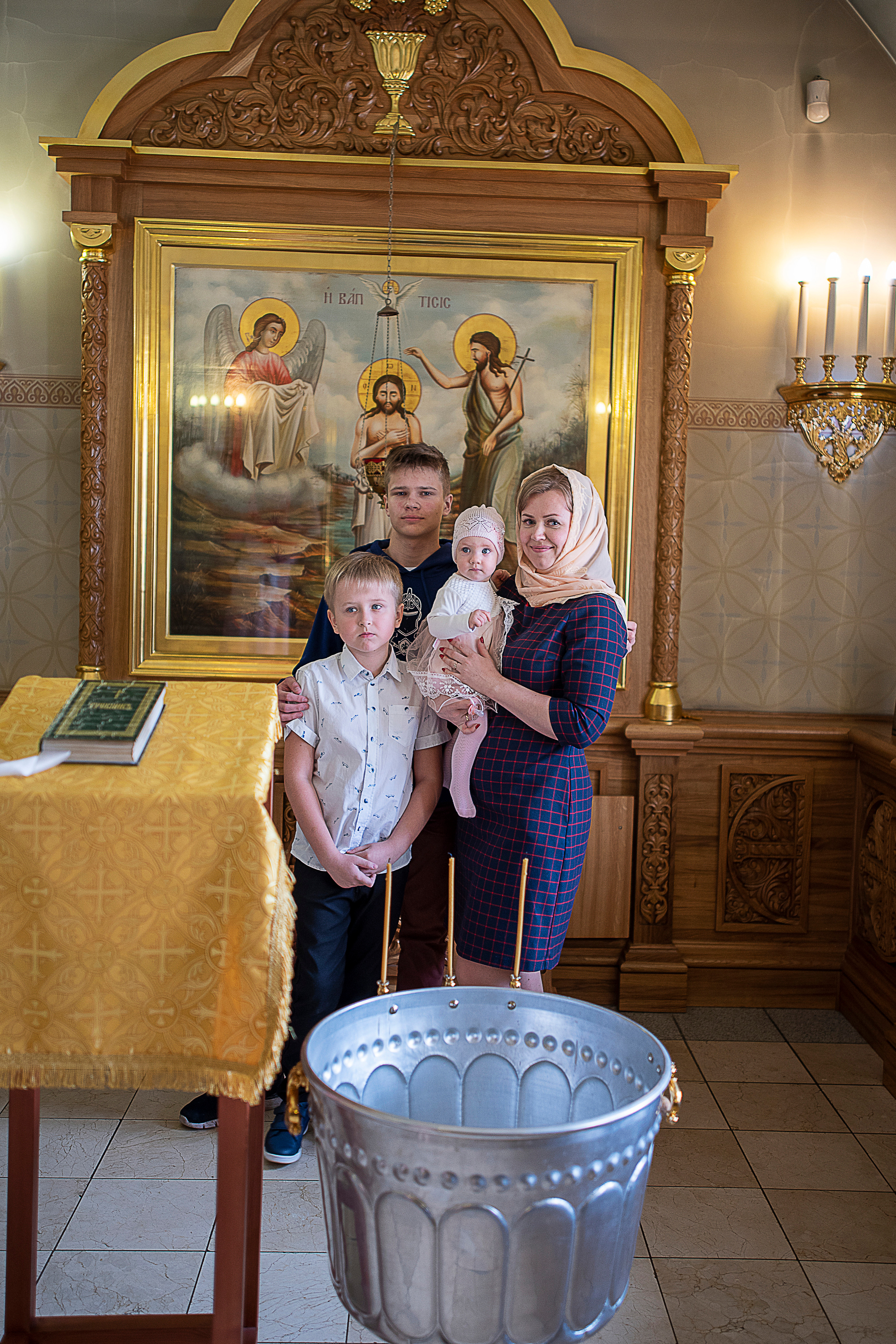 Таинство крещения. Семейный и детский фотограф в Санкт-Петербурге Баландина Татьяна