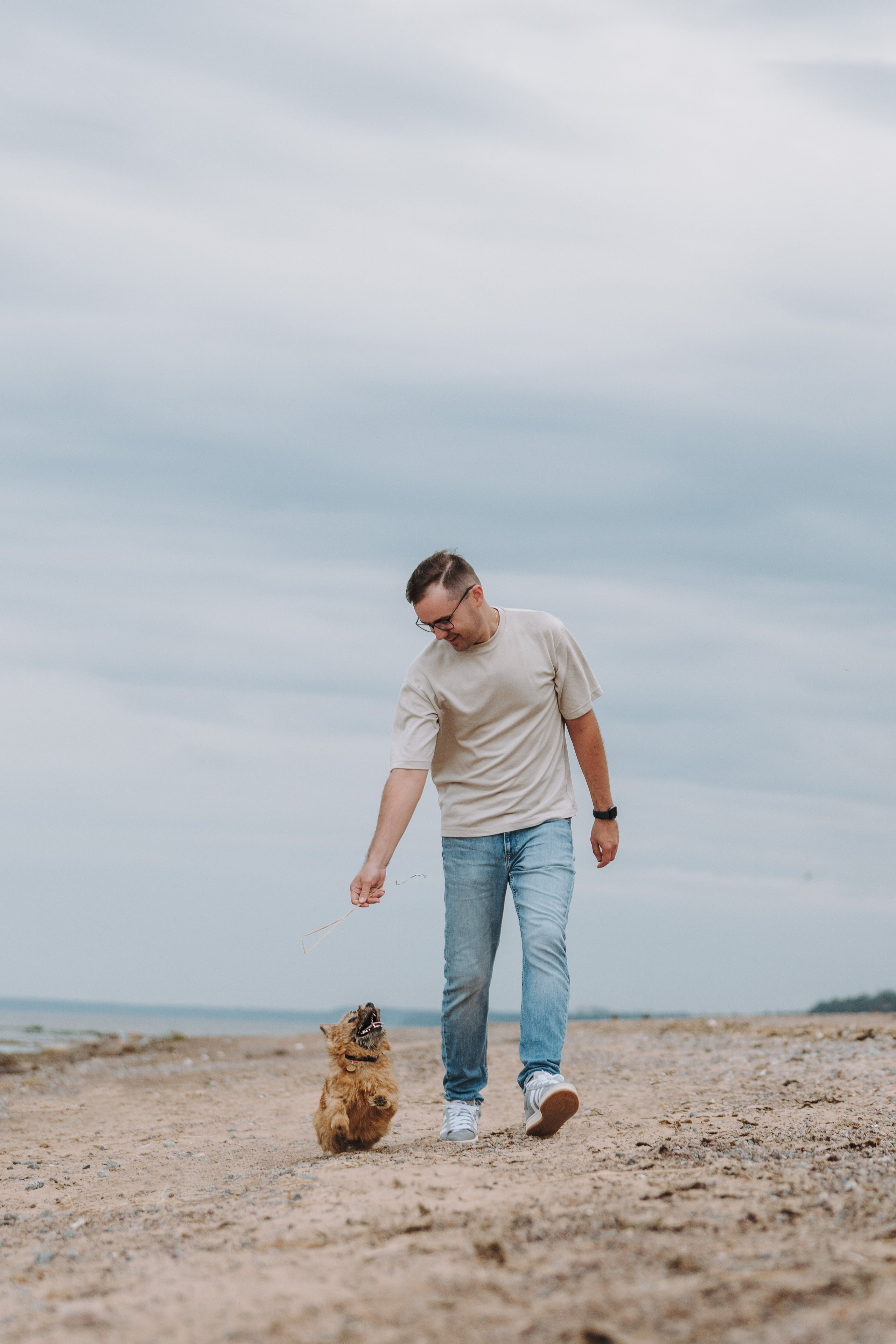 Семейная фотосессия с собакой Спб. Фотограф анималист в Спб недорого Олеся Майорова