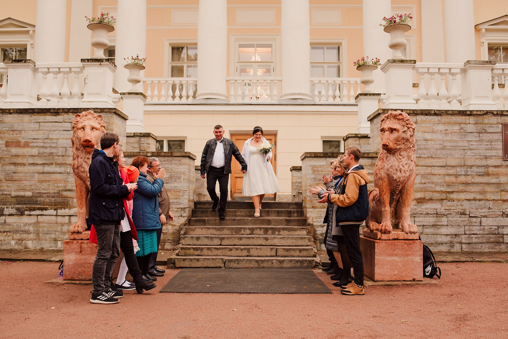 Анна и Сергей. Осень в Пушкине. Семейный и Свадебный фотограф. Санкт-Петербург. Пушкин