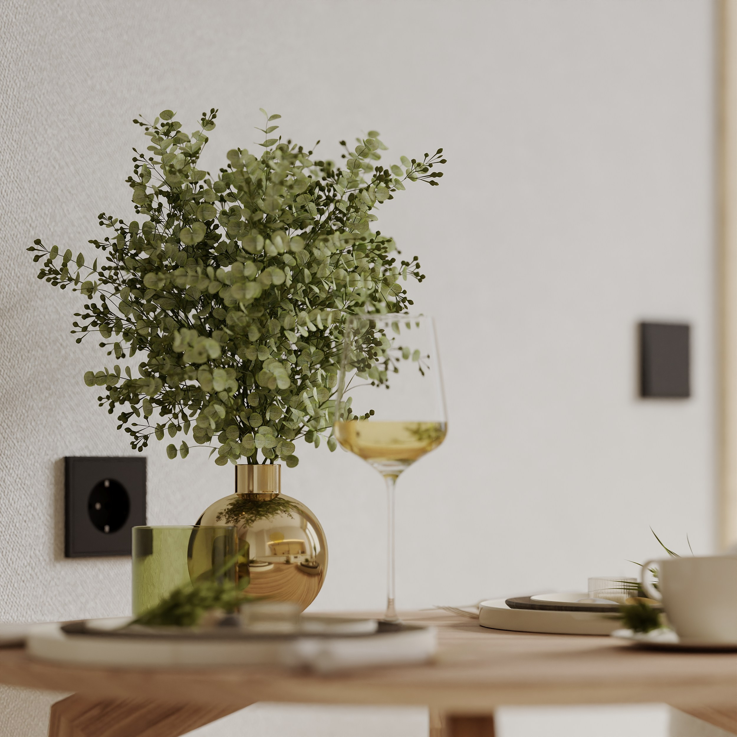 Квартира семьи Милюковых. 3D визуализатор в Москве Сердюк Владислав